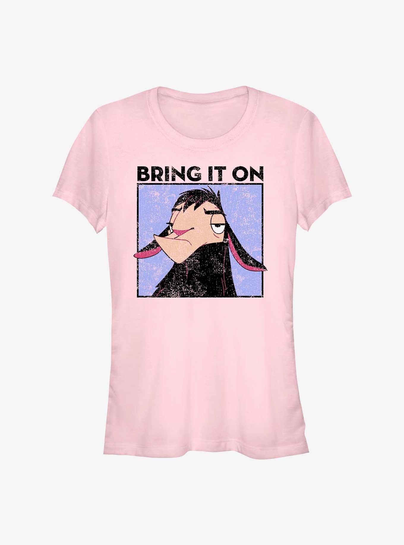 Disney The Emperor's New Groove Kuzco Bring It On It Girls T-Shirt, LIGHT PINK, hi-res