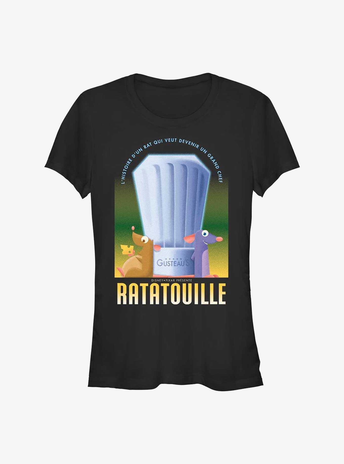 Disney Pixar Ratatouille Emile and Remy Chef Hat Poster Girls T-Shirt, , hi-res