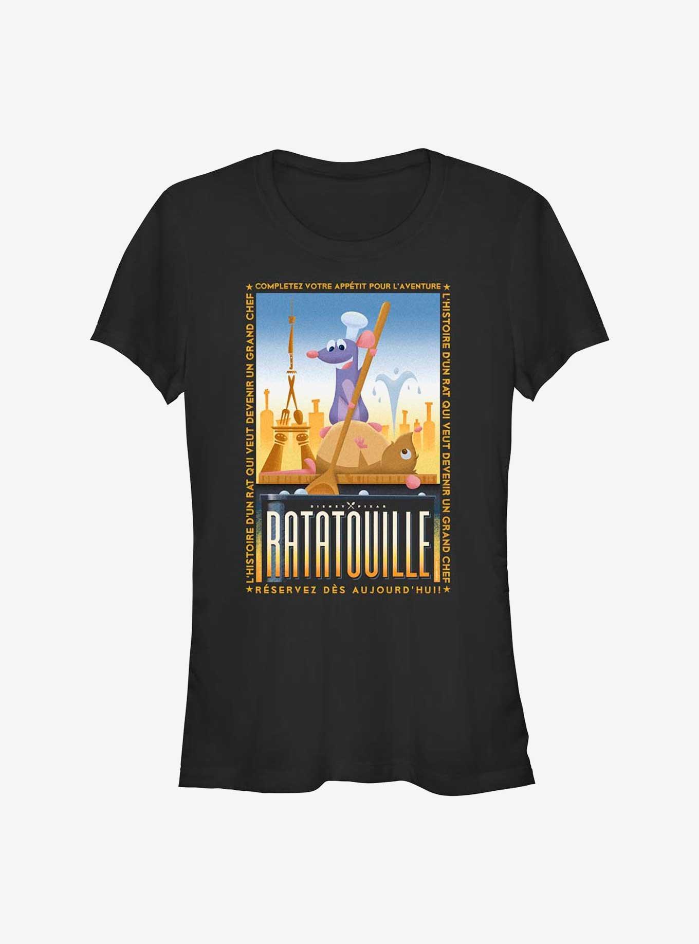 Disney Pixar Ratatouille Emile and Remy Bon Apetit Poster Girls T-Shirt, , hi-res