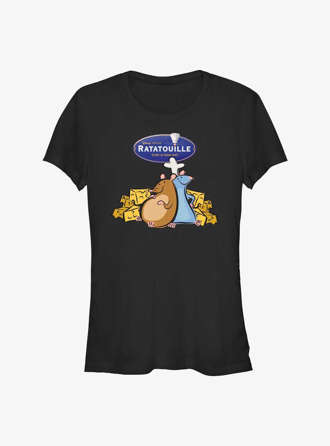 Disney Pixar Ratatouille Emile Remy Cheese Girls T-Shirt