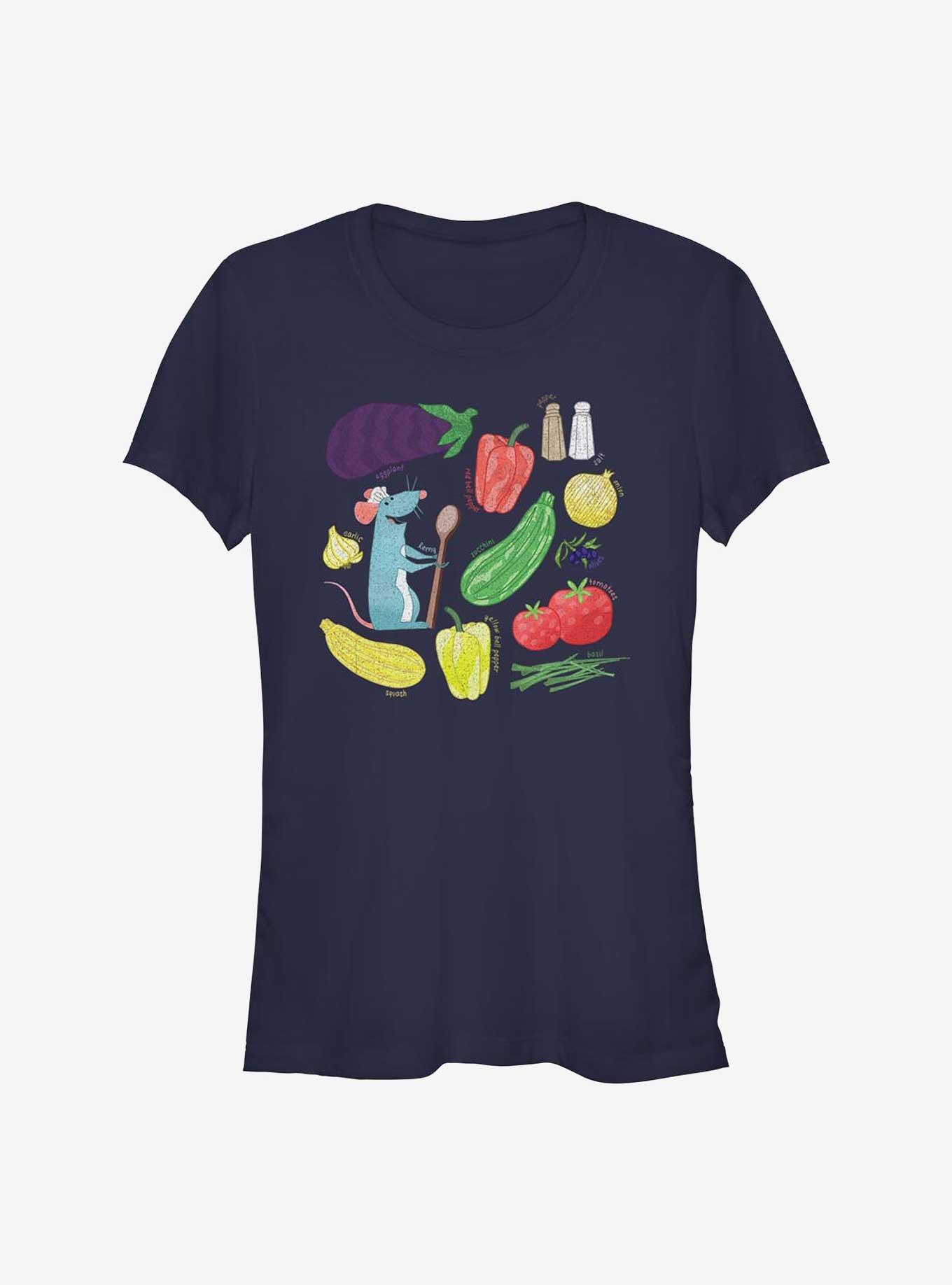 Disney Pixar Ratatouille Remy With Ingredients Girls T-Shirt, , hi-res