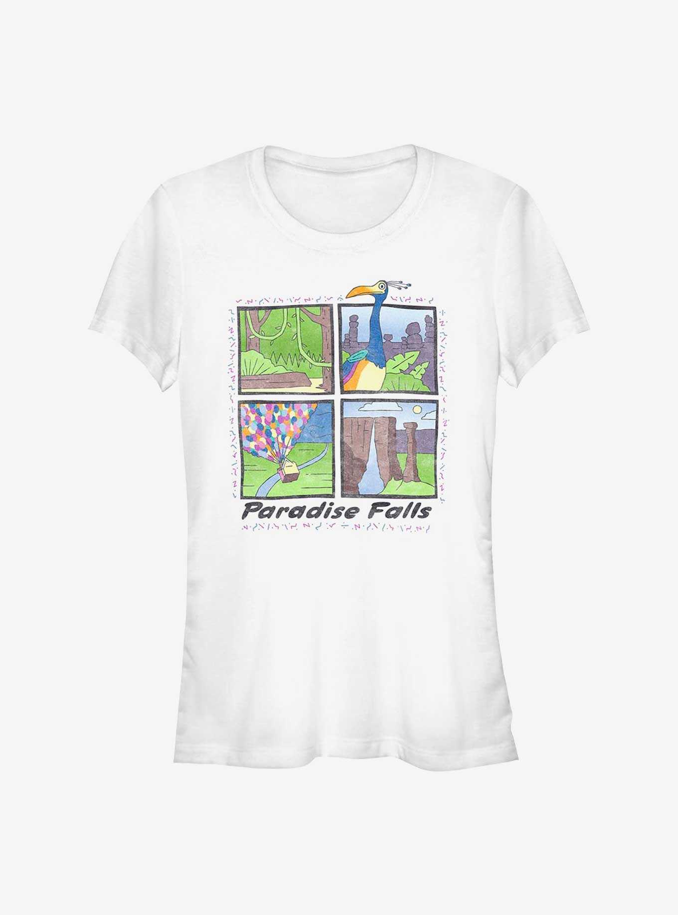 Disney Pixar Up Paradise Falls Summer Camp Girls T-Shirt, , hi-res
