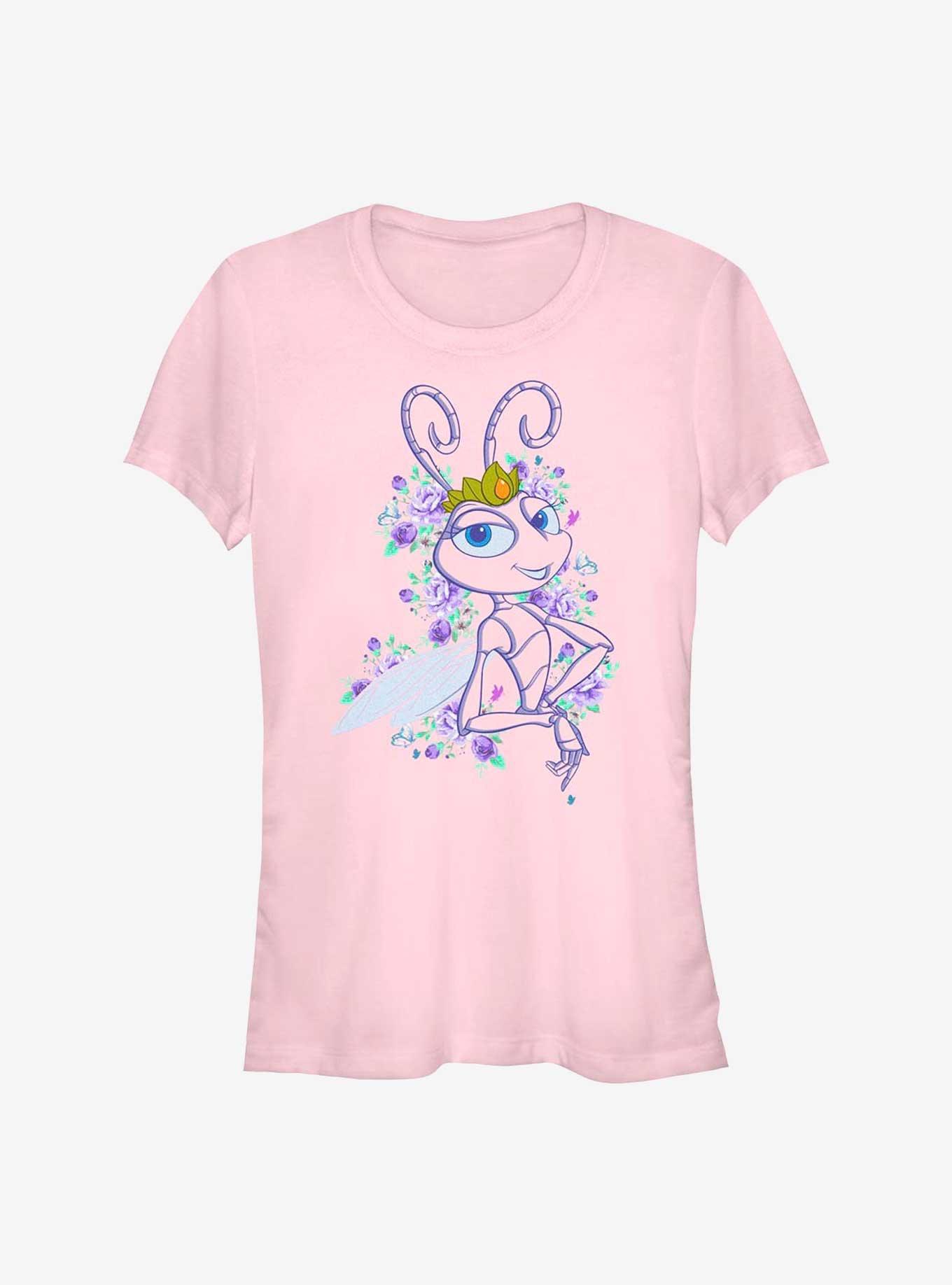 Disney Pixar A Bug's Life Queen Ant Atta Girls T-Shirt, LIGHT PINK, hi-res