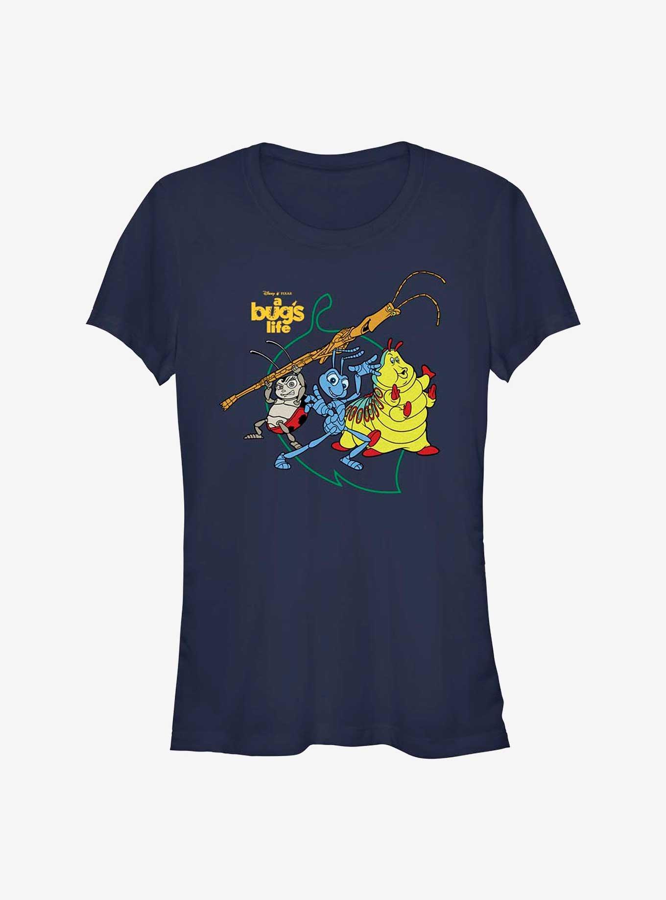 Disney Pixar A Bug's Life Big Leaf Francis Flik and Heimlich Girls T-Shirt, , hi-res