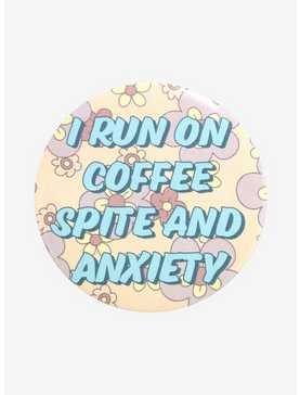 Coffee Spite & Anxiety 3 Inch Button, , hi-res