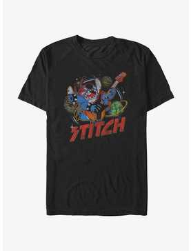 Disney Lilo & Stitch Stitch Planets Rock Youth T-Shirt, , hi-res