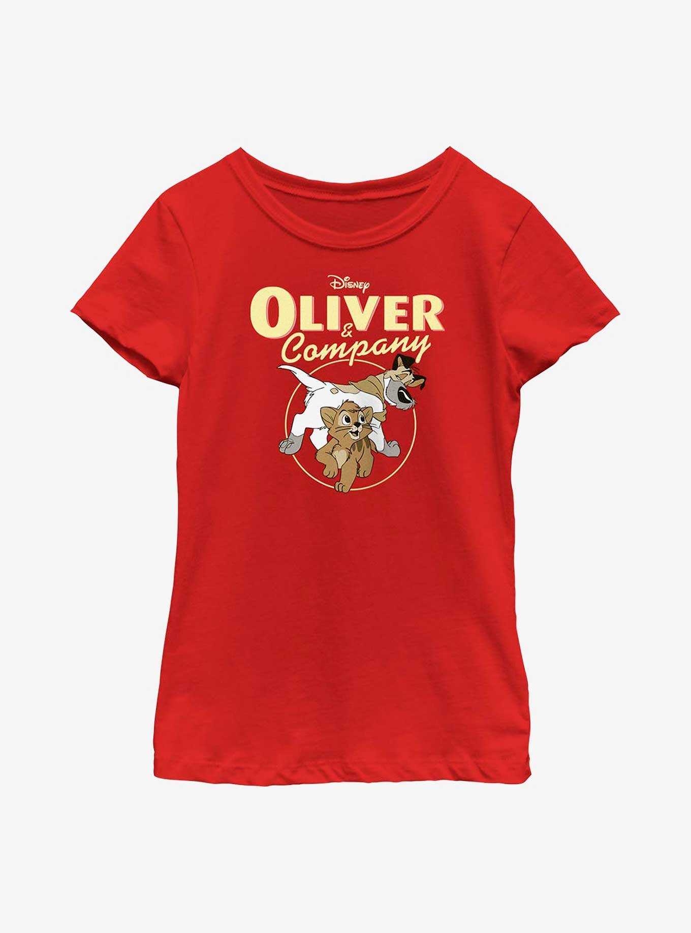 Disney Oliver & Company Oliver and Dodger Youth Girls T-Shirt, , hi-res