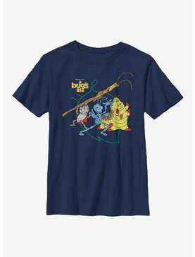 Disney Pixar A Bug's Life Big Leaf Francis Flik and Heimlich Youth T-Shirt, , hi-res