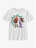 Disney Hercules Herc And Meg Youth T-Shirt, WHITE, hi-res