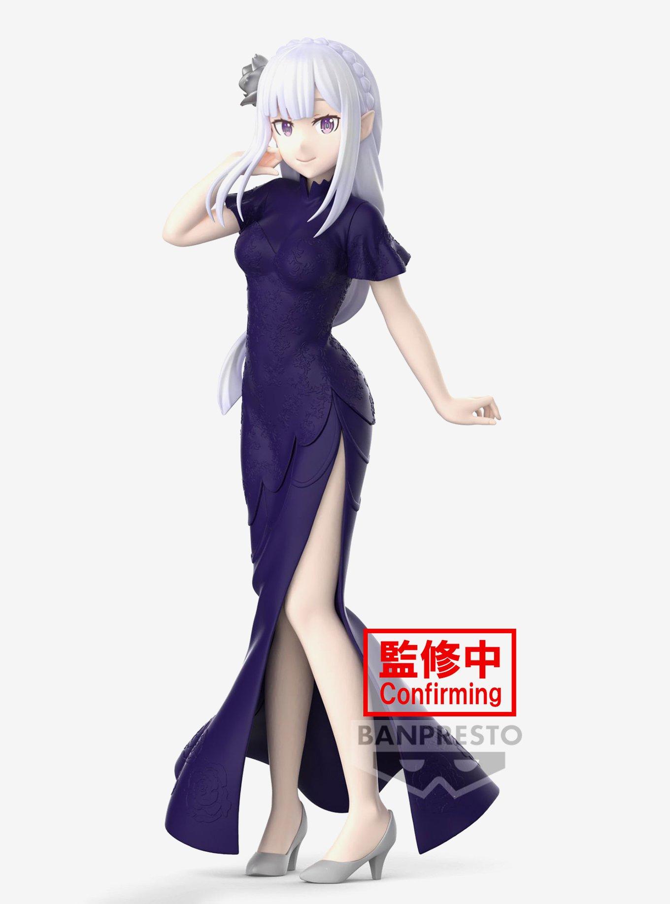 Banpresto Re:Zero Starting Life in Another World Glitter & Glamours Emilia Figure, , hi-res