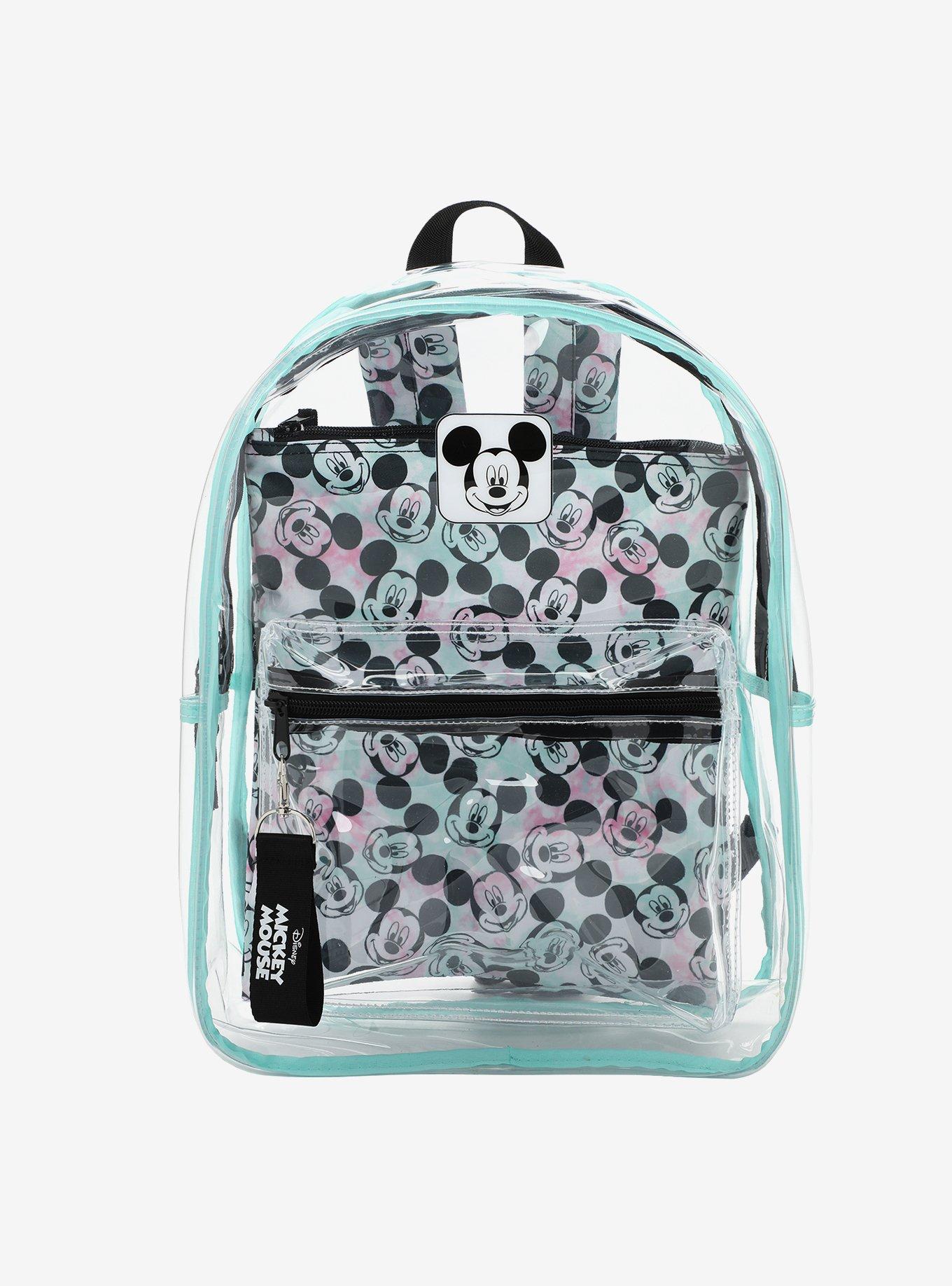 Disney Mickey Mouse Clear Backpack, , hi-res