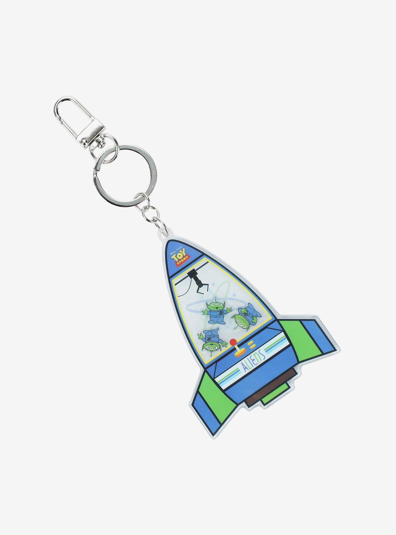 Disney Pixar Toy Story Alien Rocket Shaker Key Chain, , hi-res