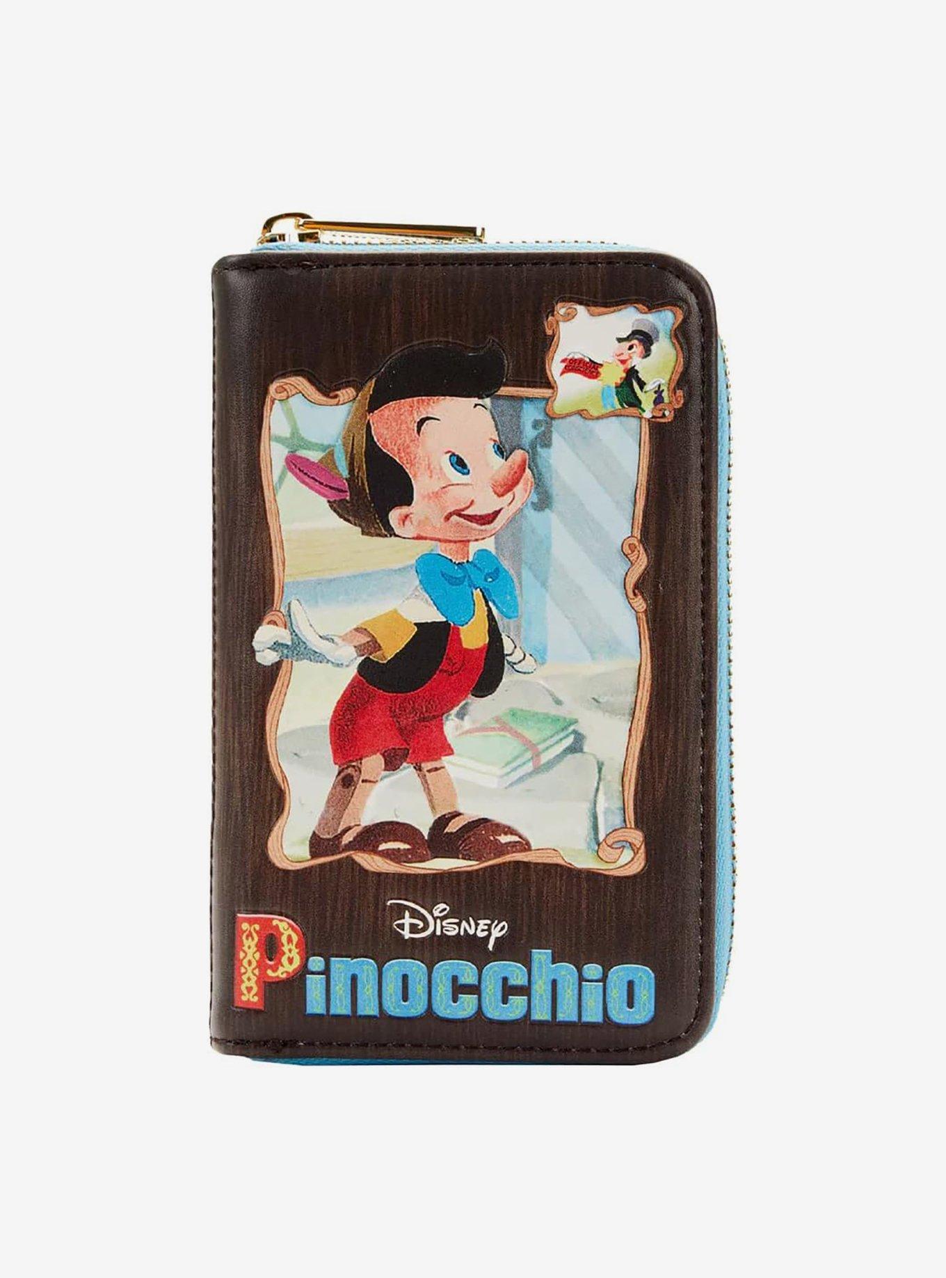 Loungefly Disney Pinocchio Book Zip Around Wallet