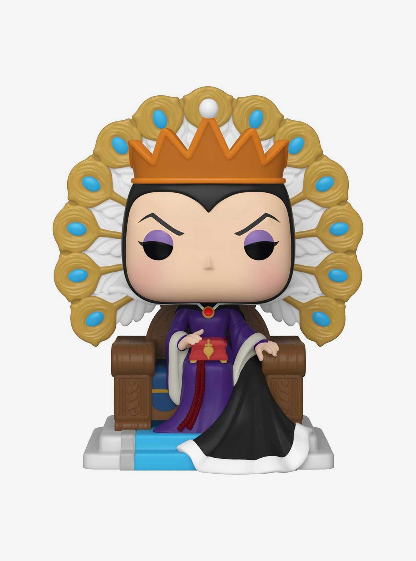 Funko Pop! Disney Villains Evil Queen On Throne Deluxe Figure, , hi-res