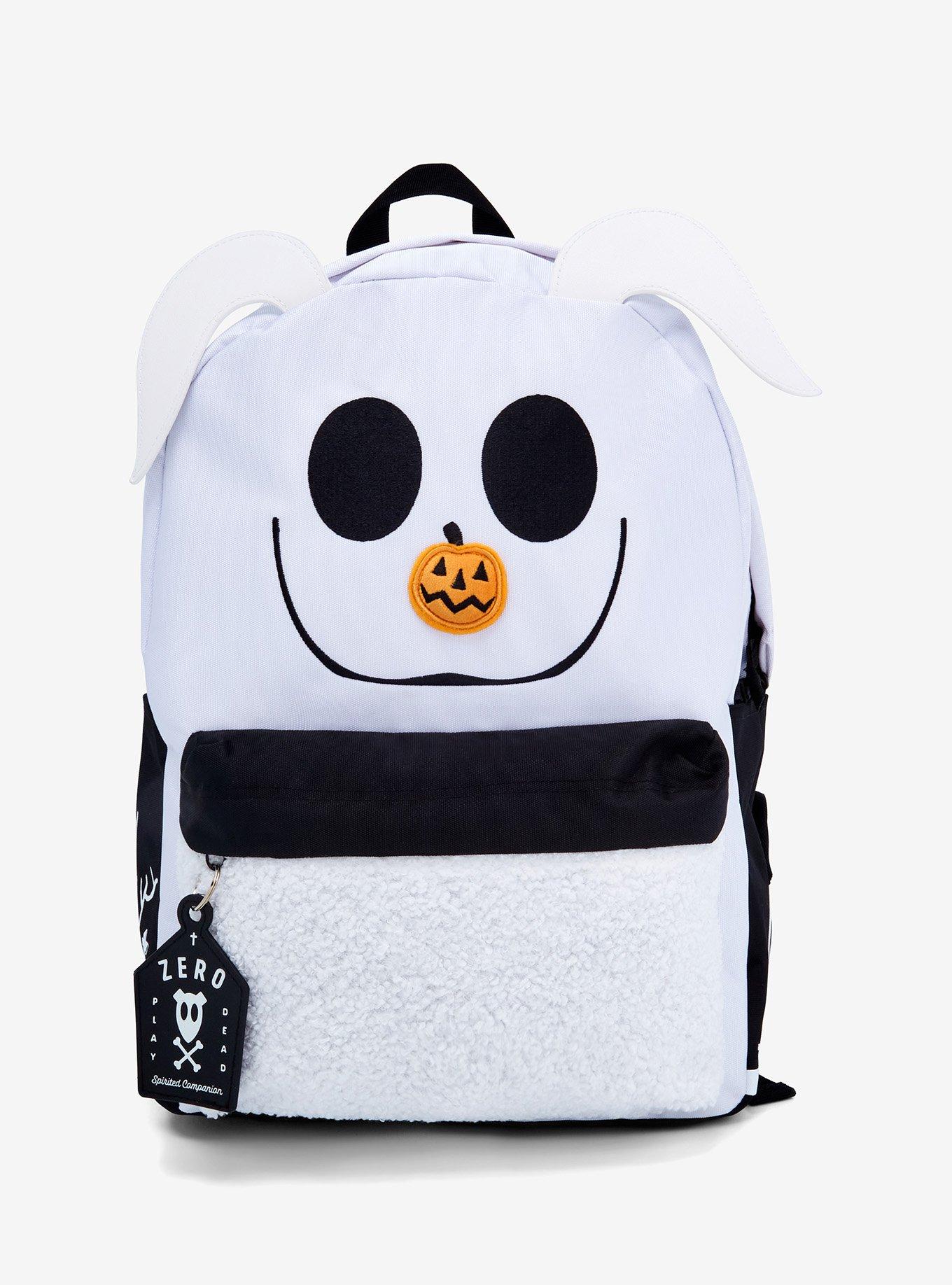 The Nightmare Before Christmas Zero Figural Fuzzy Backpack Hot Topic