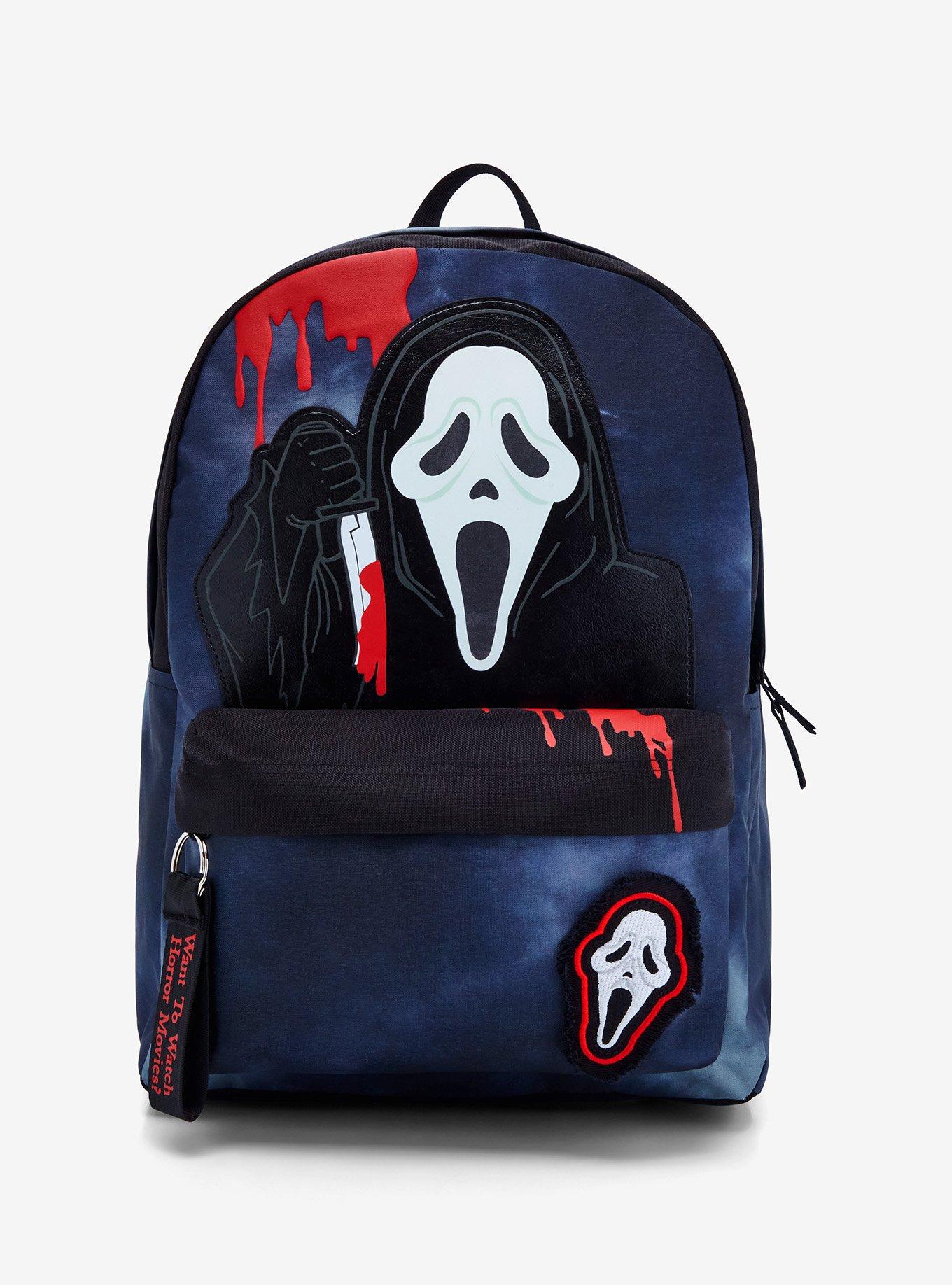 Scream Ghost Face Glow-In-The-Dark Backpack | Hot Topic