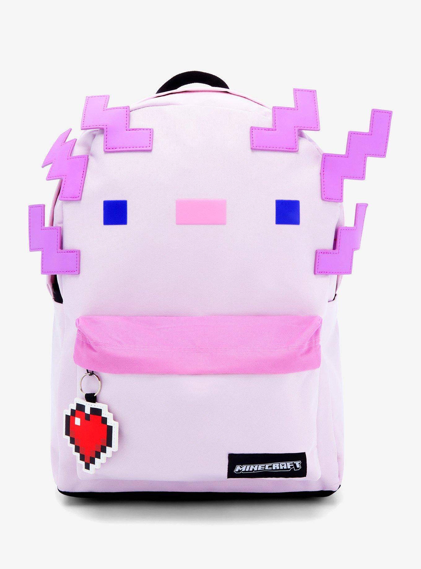 Minecraft Axolotl Backpack, , hi-res