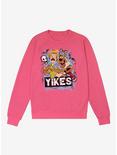 Scooby-Doo & Shaggy Yikes French Terry Sweatshirt, HELICONIA HEATHER, hi-res