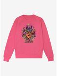 Scooby-Doo Monsters In The Night French Terry Sweatshirt, HELICONIA HEATHER, hi-res