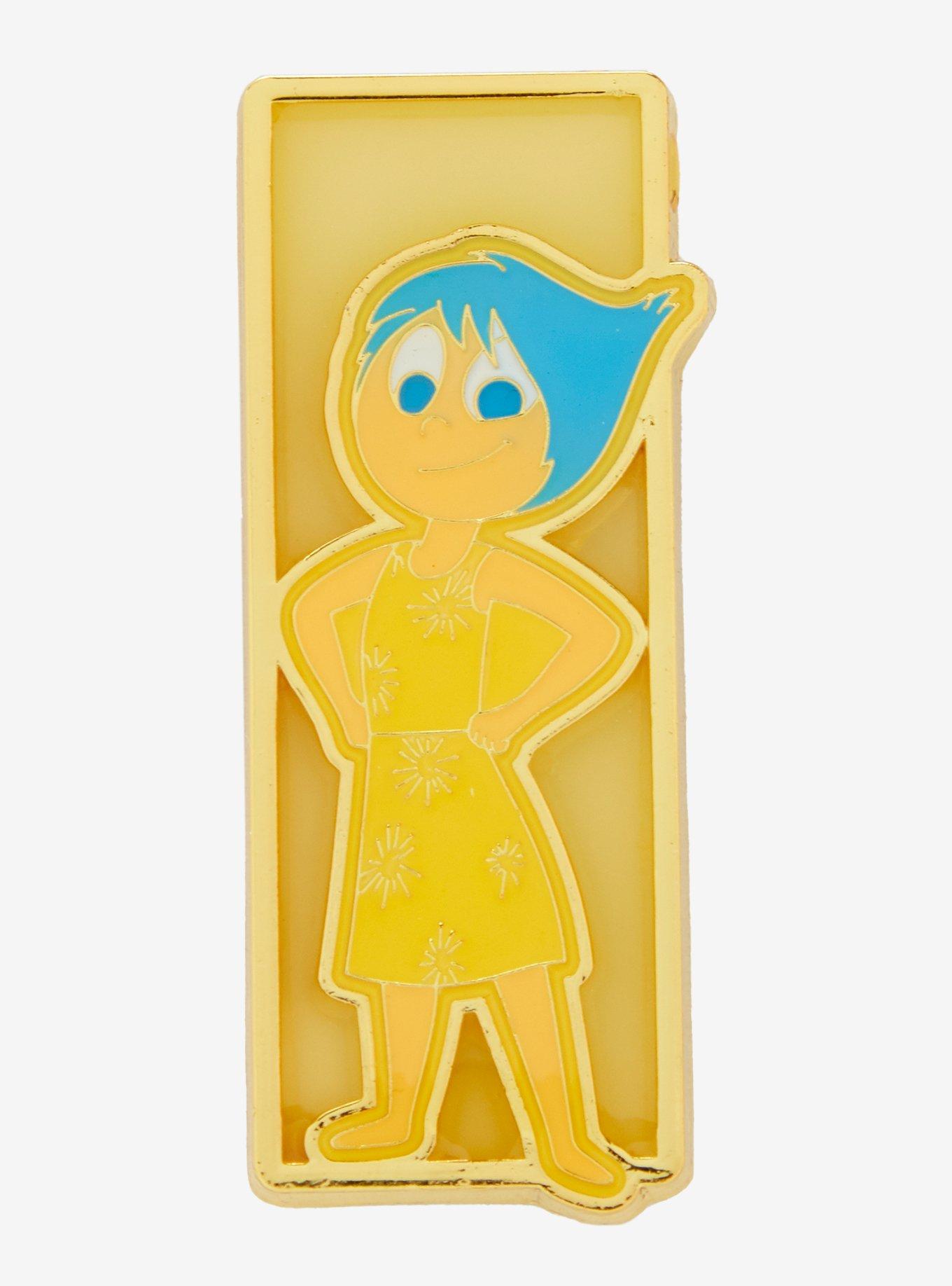 Loungefly Disney Pixar Inside Out Joy Portrait Enamel Pin - BoxLunch Exclusive