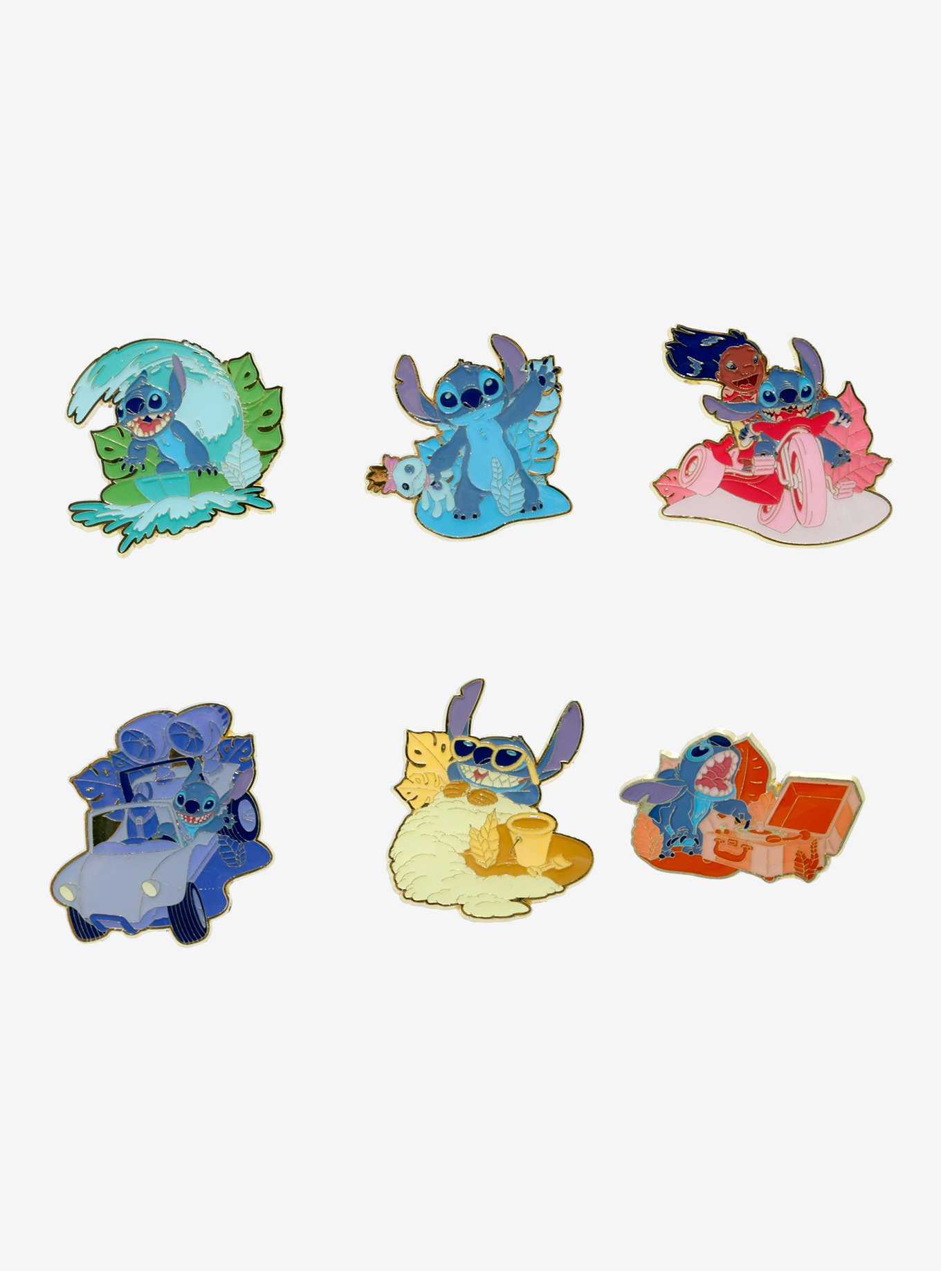 Loungefly Disney Lilo & Stitch Blind Box Enamel Pin — BoxLunch Exclusive, , hi-res