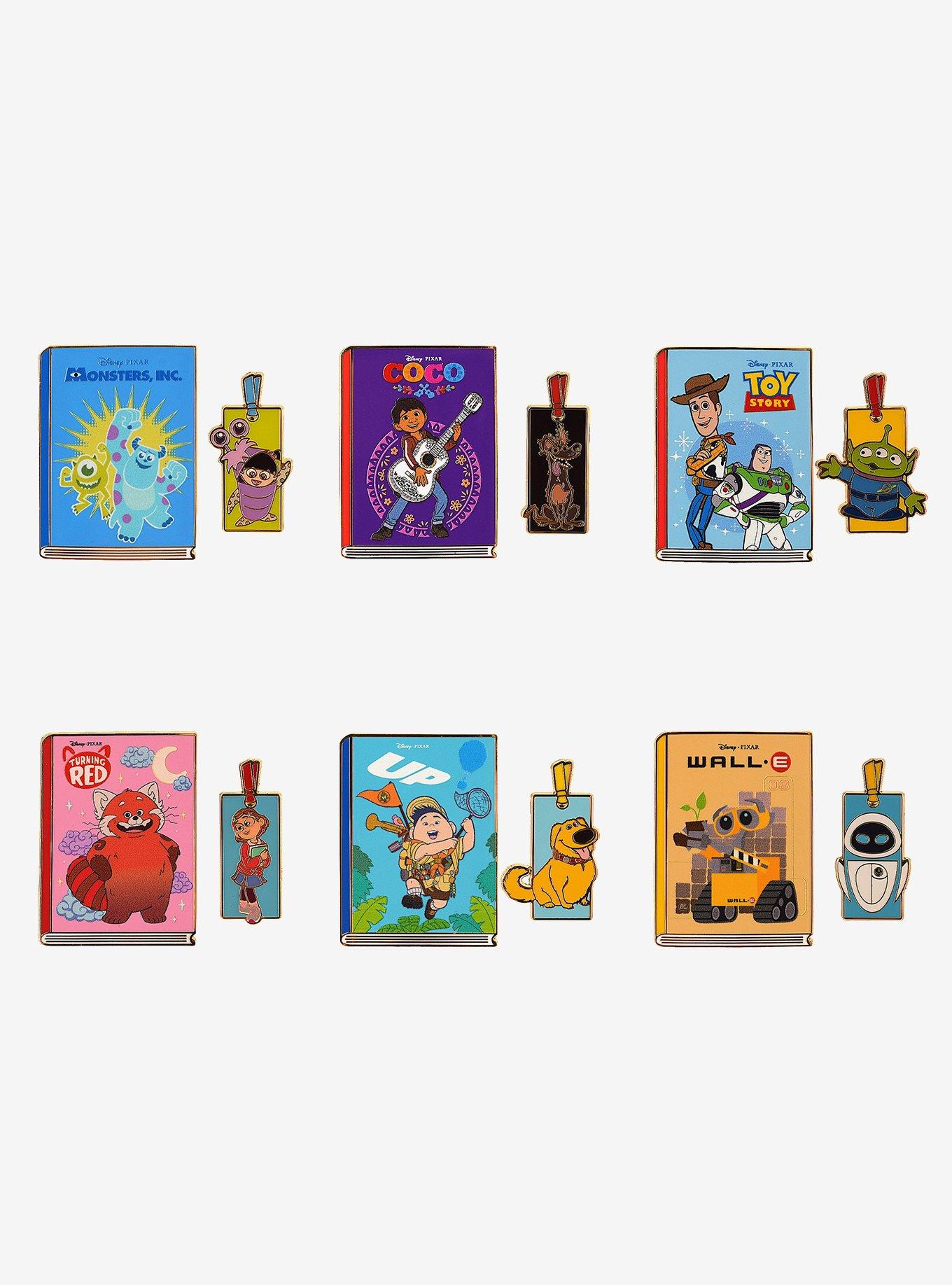 Disney Pixar Book Blind Box Enamel Pin Set &mdash; BoxLunch Exclusive, , hi-res