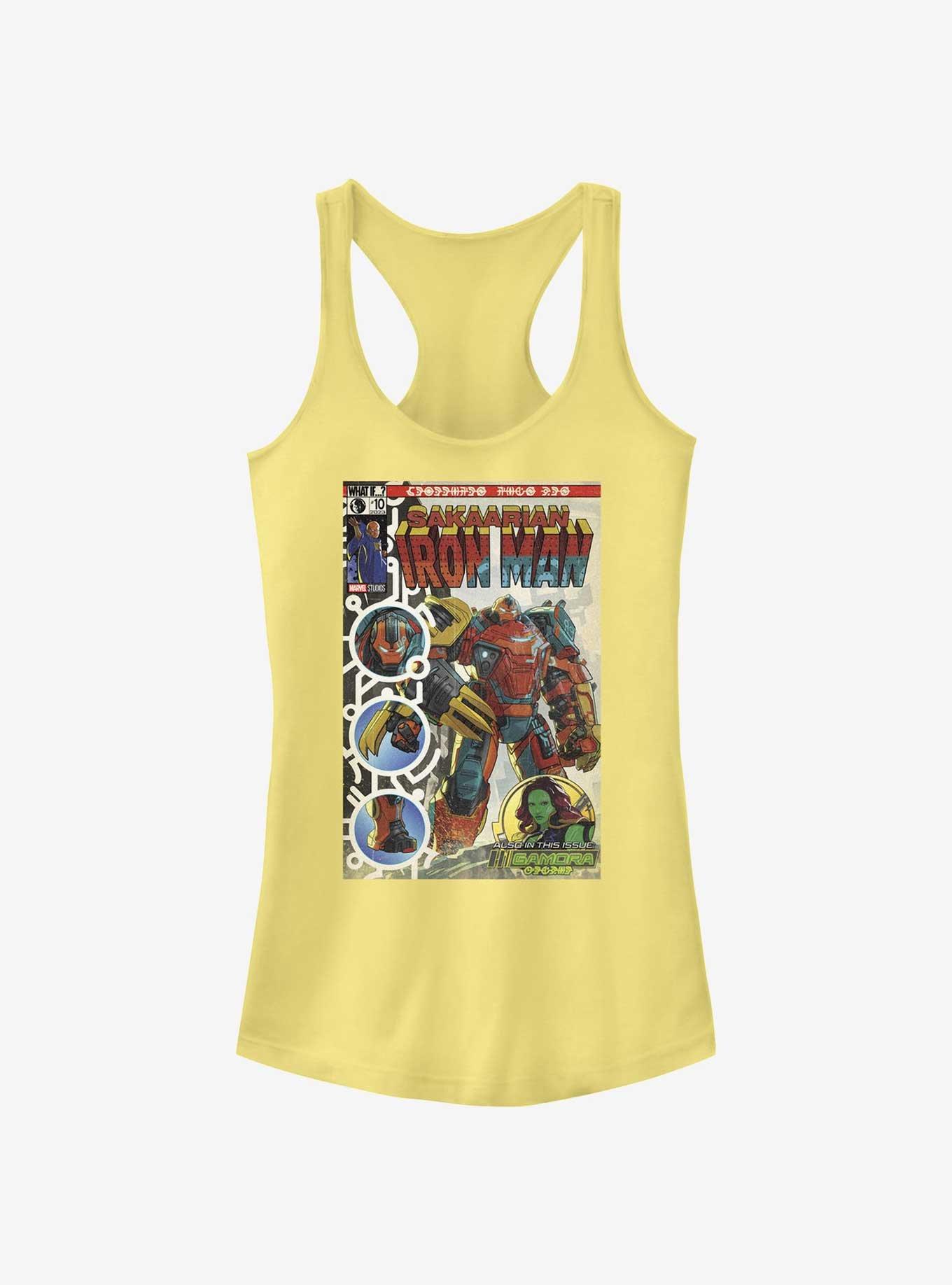 Marvel What If...? Sakaarian Iron Man Comic Poster Girls Tank, , hi-res