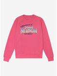 The Adventures Of Jimmy Neutron Boy Genius Title Logo French Terry Sweatshirt, HELICONIA HEATHER, hi-res