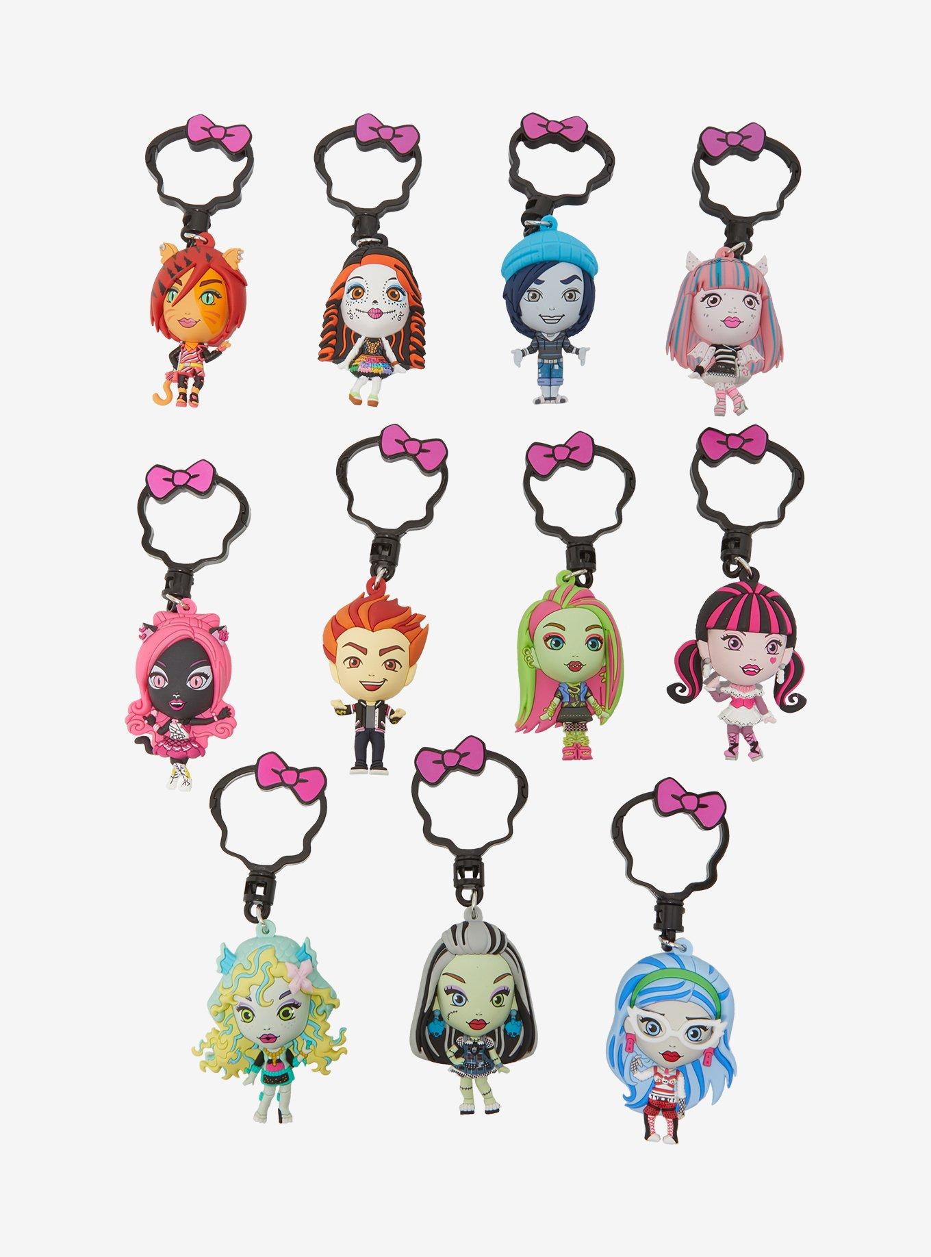 Monster High Characters Blind Bag Figural Bag Clip, , hi-res