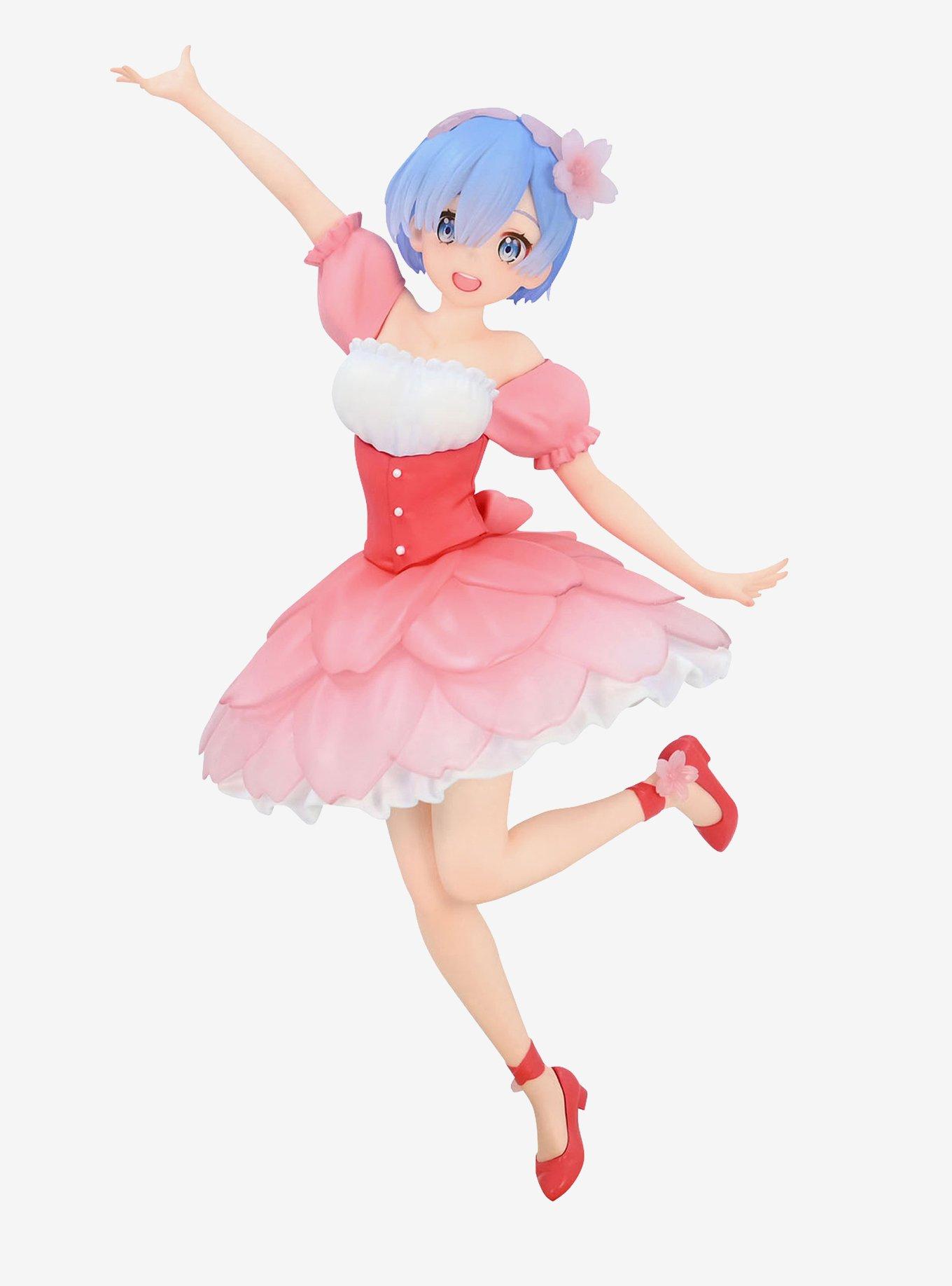 FuRyu Re:Zero Starting Life in Another World Trio-Try-iT Rem (Cherry Blossom) Figure, , hi-res