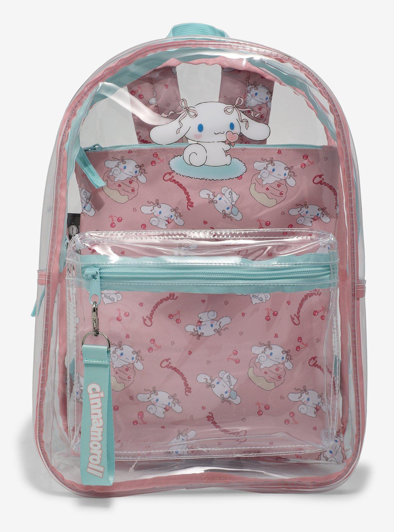 Unicorn Print Under One Sky Clear Backpack Cinnamoroll Sweets