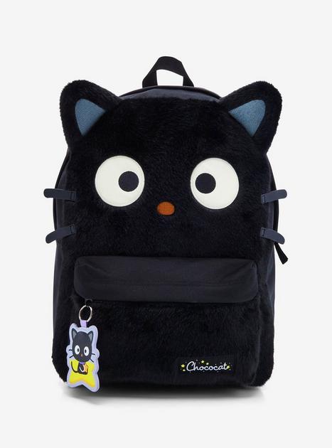 Chococat Fuzzy Glow-In-The-Dark Backpack | Hot Topic