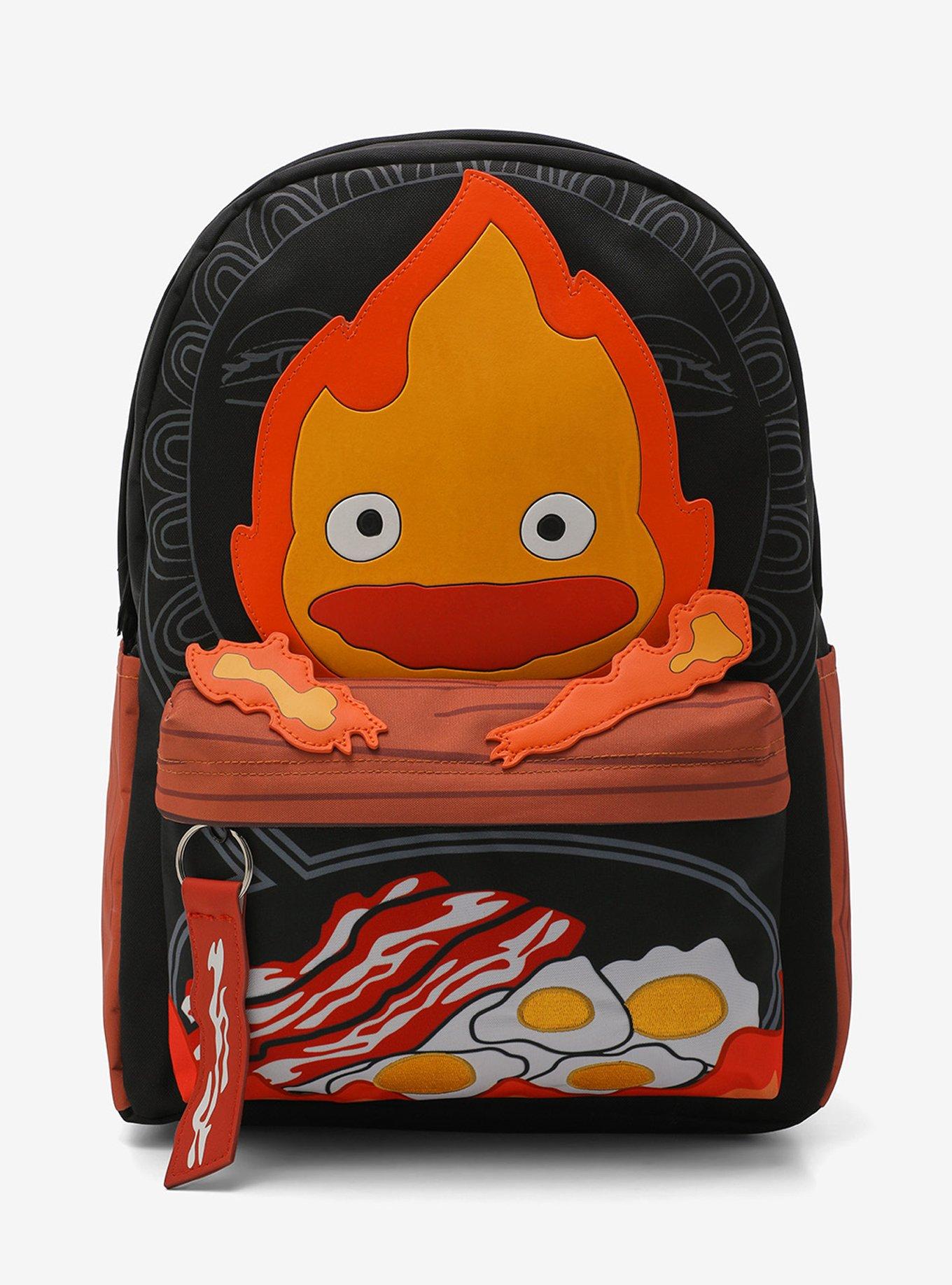 Studio Ghibli® Howl's Moving Castle Calcifer Bacon Backpack, , hi-res