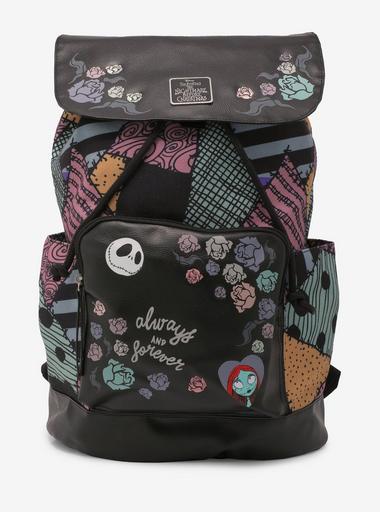 The Nightmare Before Christmas Jack & store Sally Split Slouch Backpack