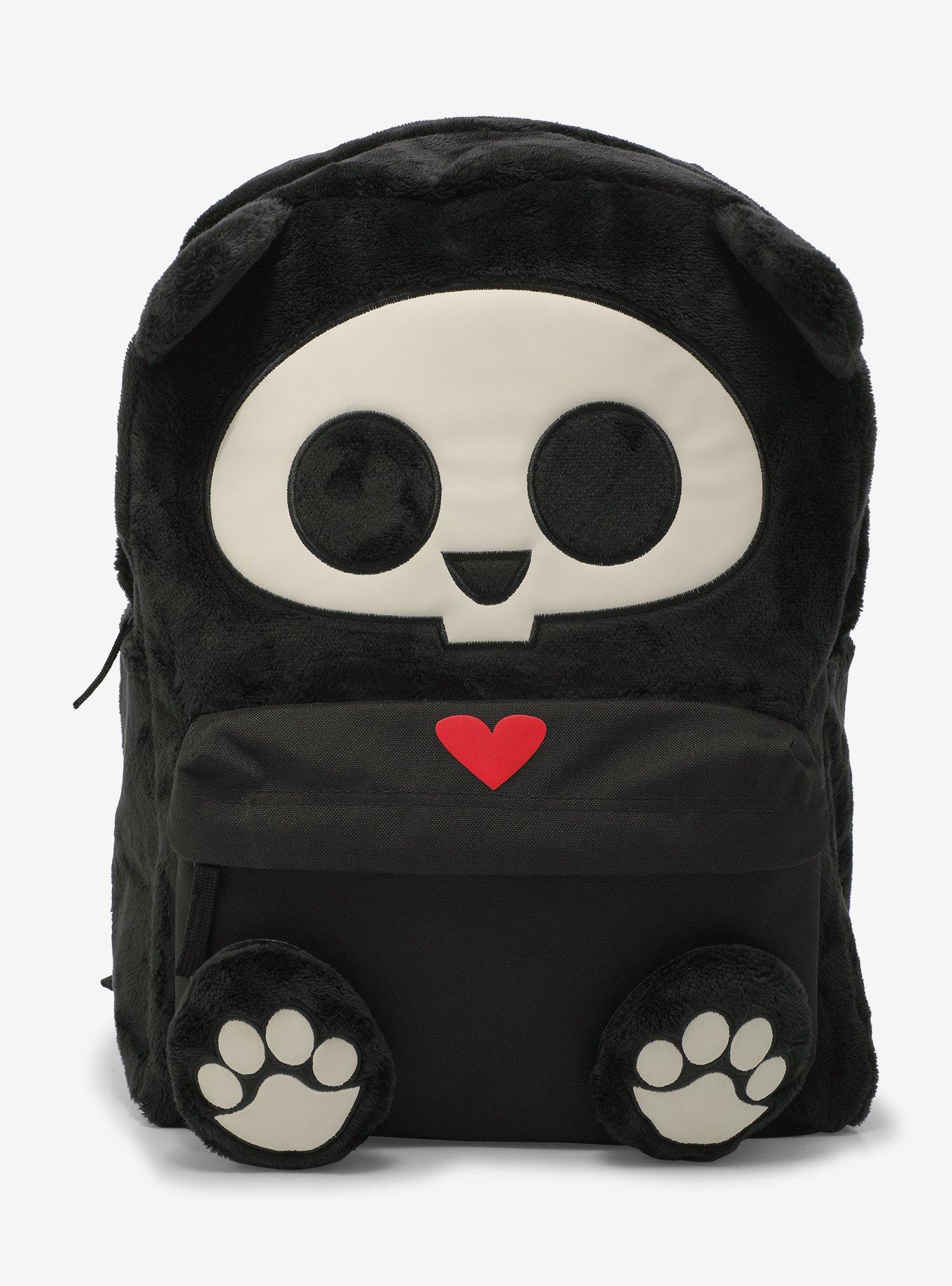 Skelanimals Pink Jack Plush Backpack high quality set B