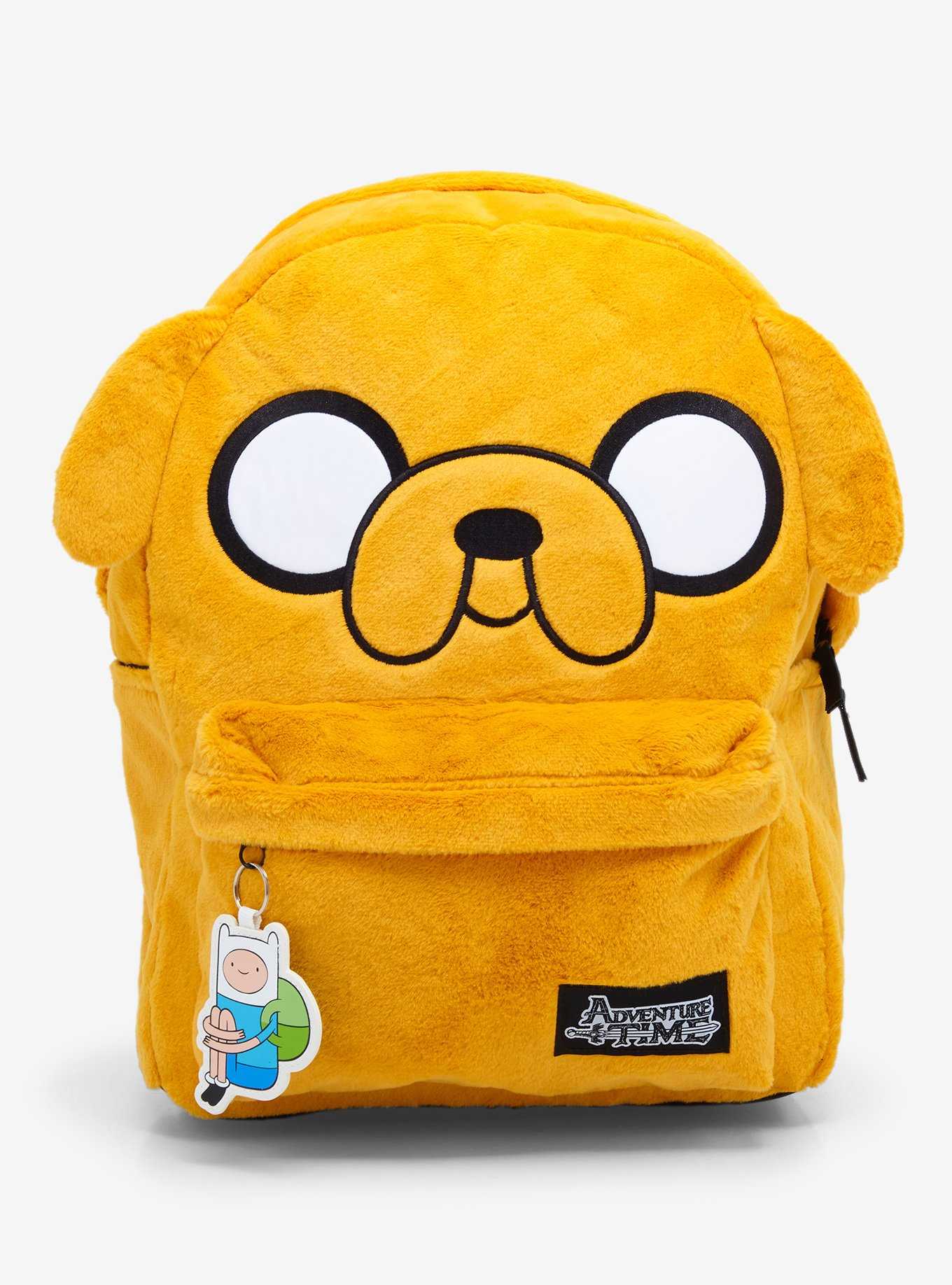 Adventure Time Jake Fuzzy Figural Backpack, , hi-res