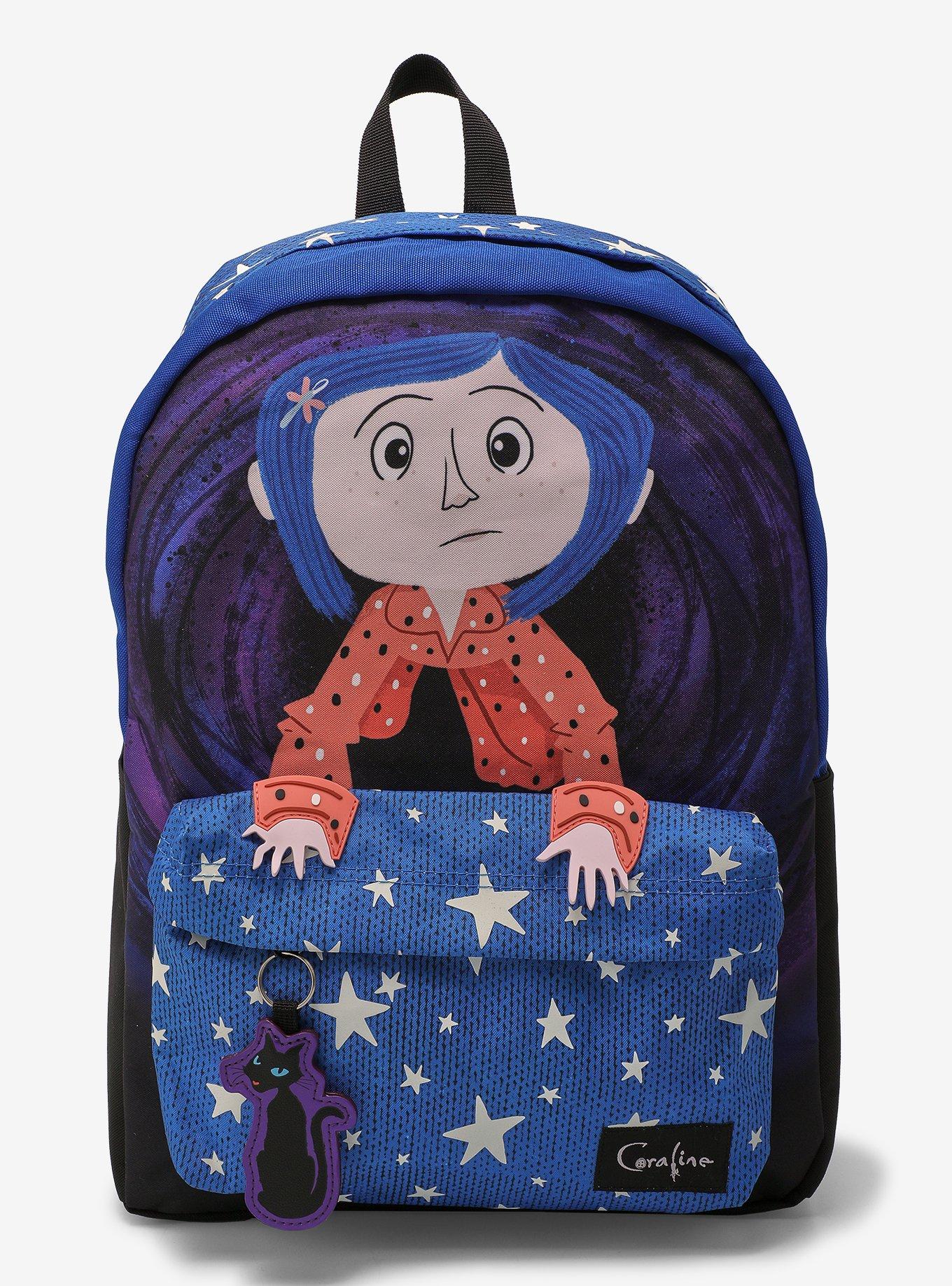 Coraline Cat Star Glow-In-The-Dark Backpack, , hi-res