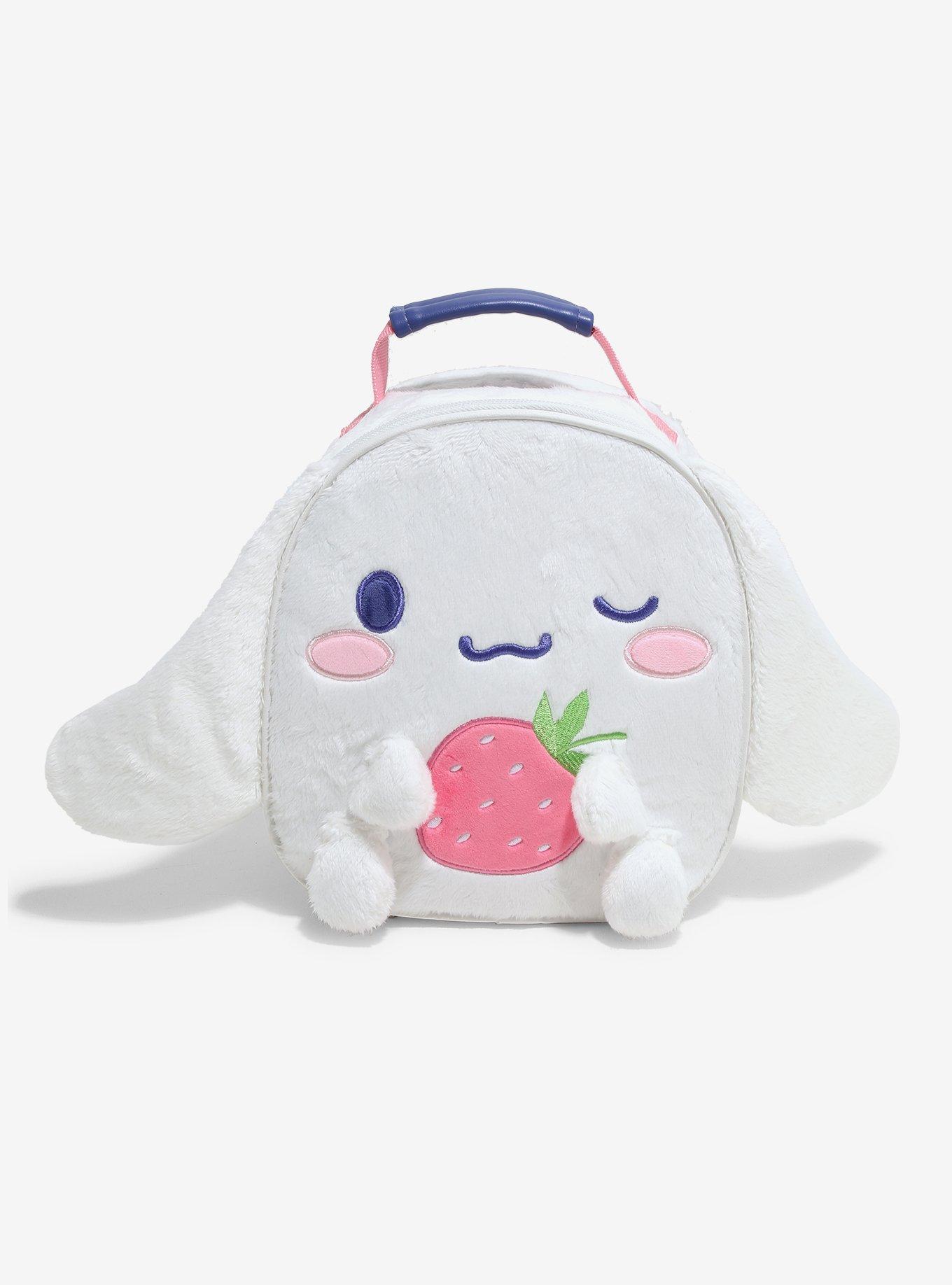Cinnamoroll Fuzzy Figural Lunch Bag | Hot Topic