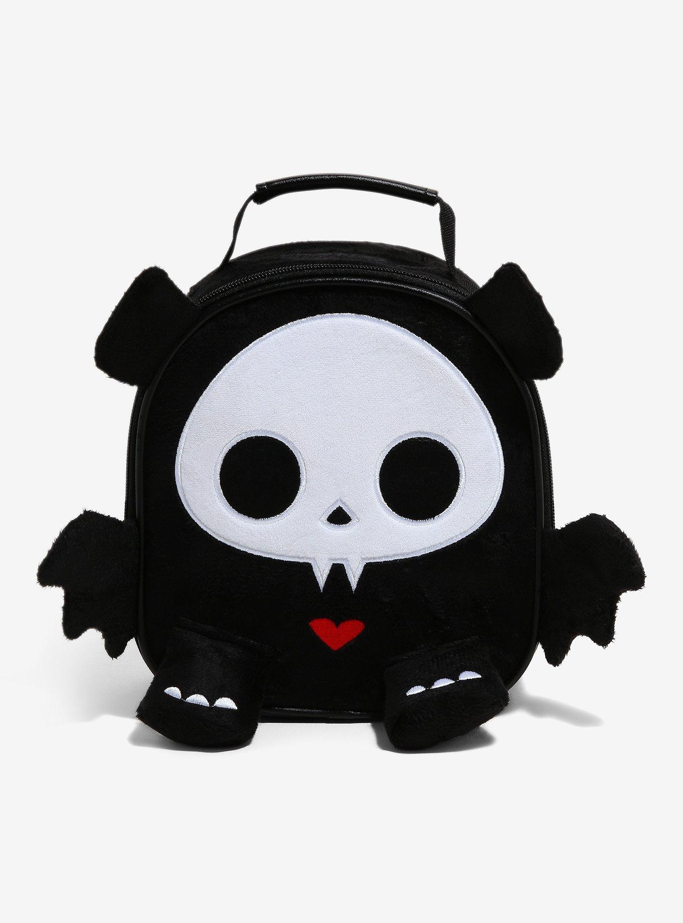 Skelanimals Diego The Bat Fuzzy Figural Lunch Bag, , hi-res