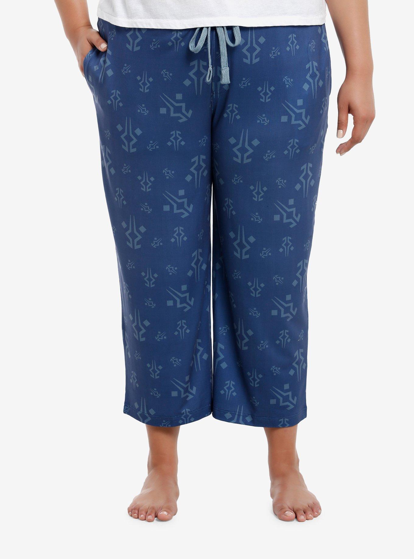 Her Universe Star Wars Ahsoka Tano Fulcrum Pajama Pants Plus Size Her Universe Exclusive, , hi-res