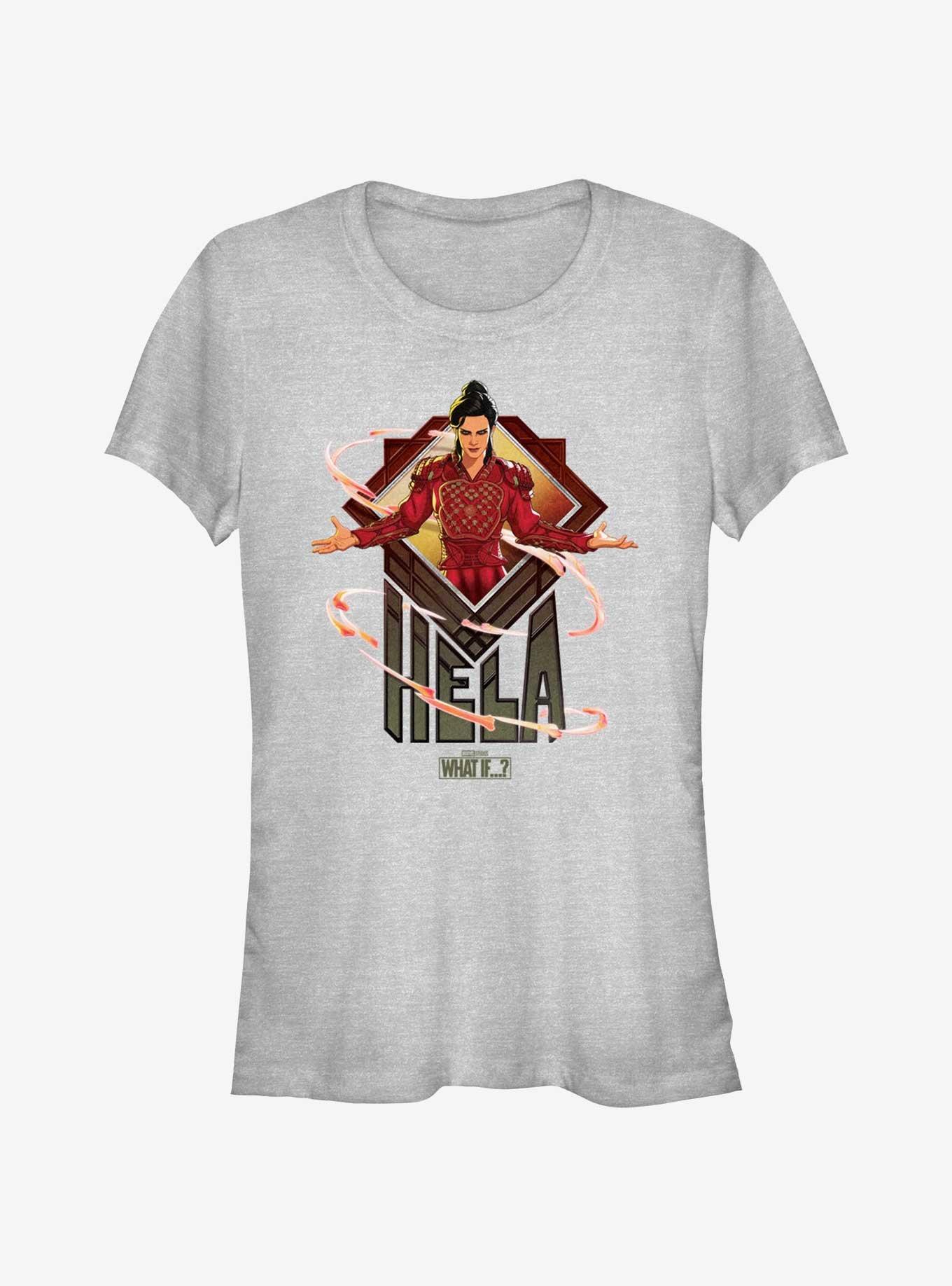 Marvel What If...? Hela Pose Girls T-Shirt, , hi-res