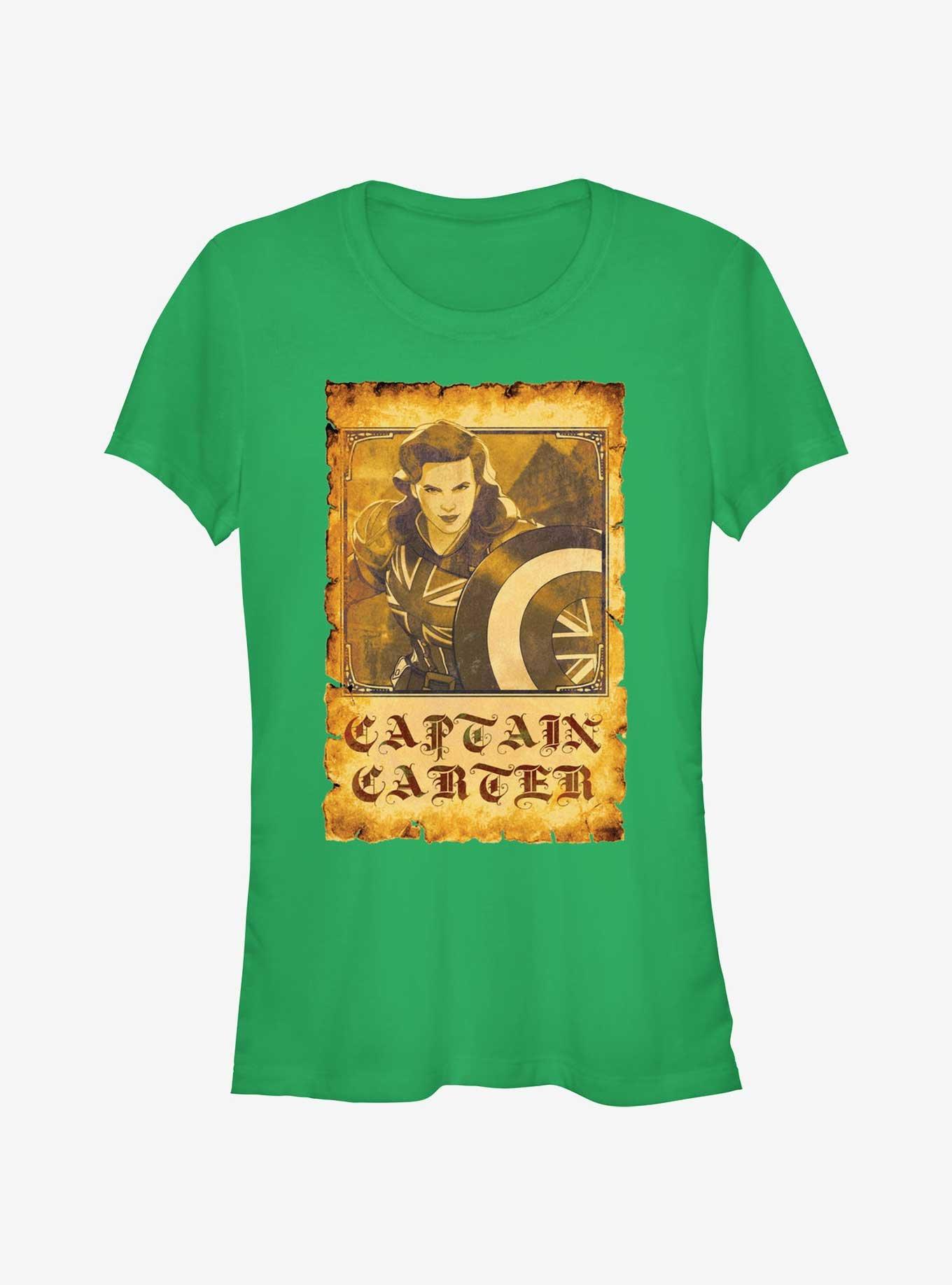 Marvel What If...? Captain Carter Poster Girls T-Shirt, , hi-res