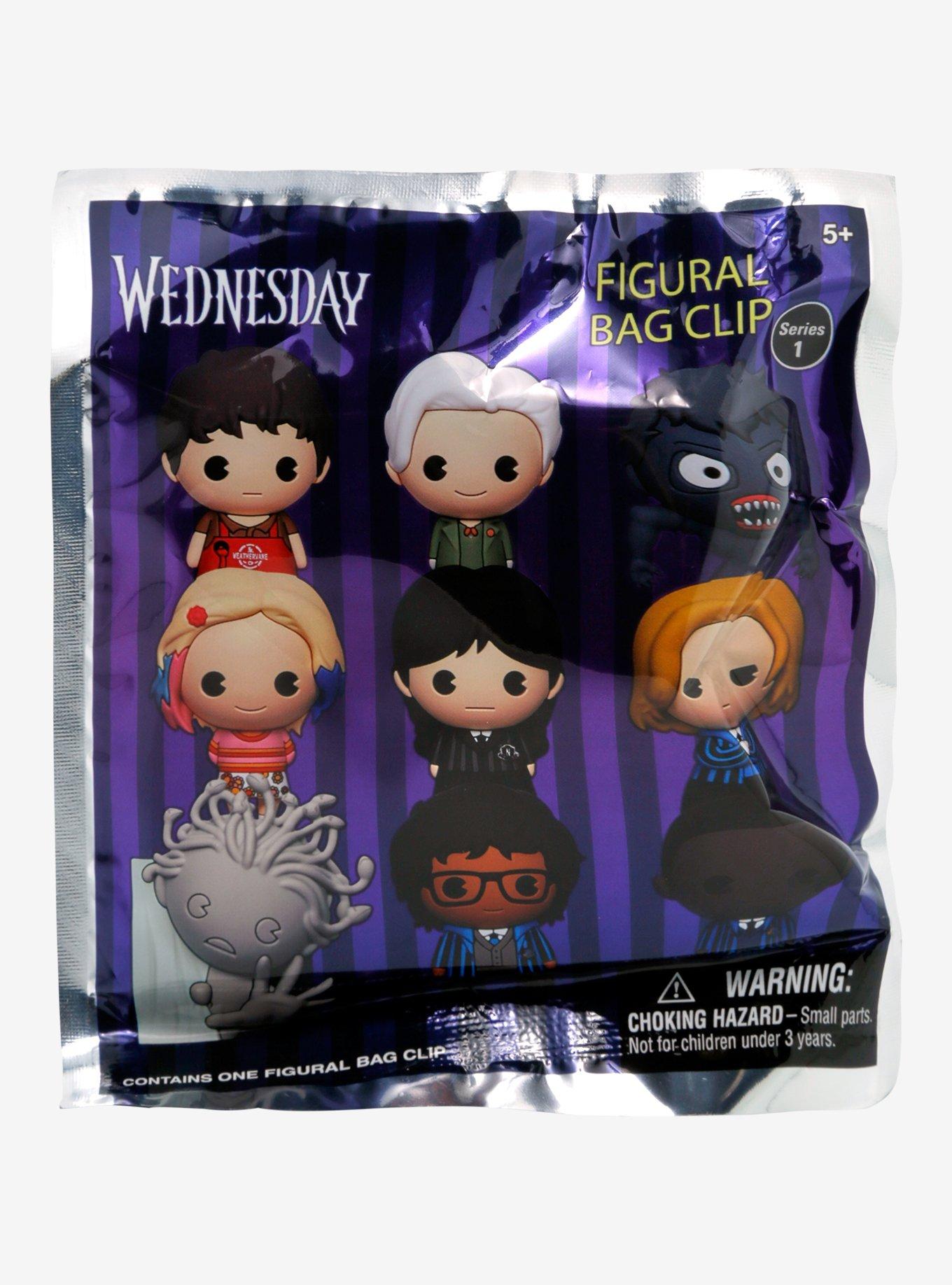 Wednesday Characters Blind Bag Figural Bag Clip, , hi-res