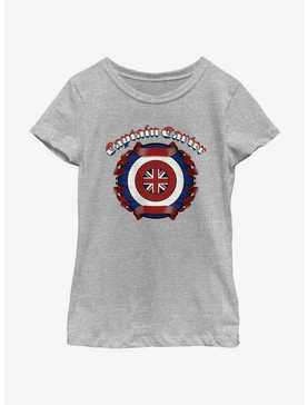 Marvel What If...? Captain Carter Shield Youth Girls T-Shirt, , hi-res