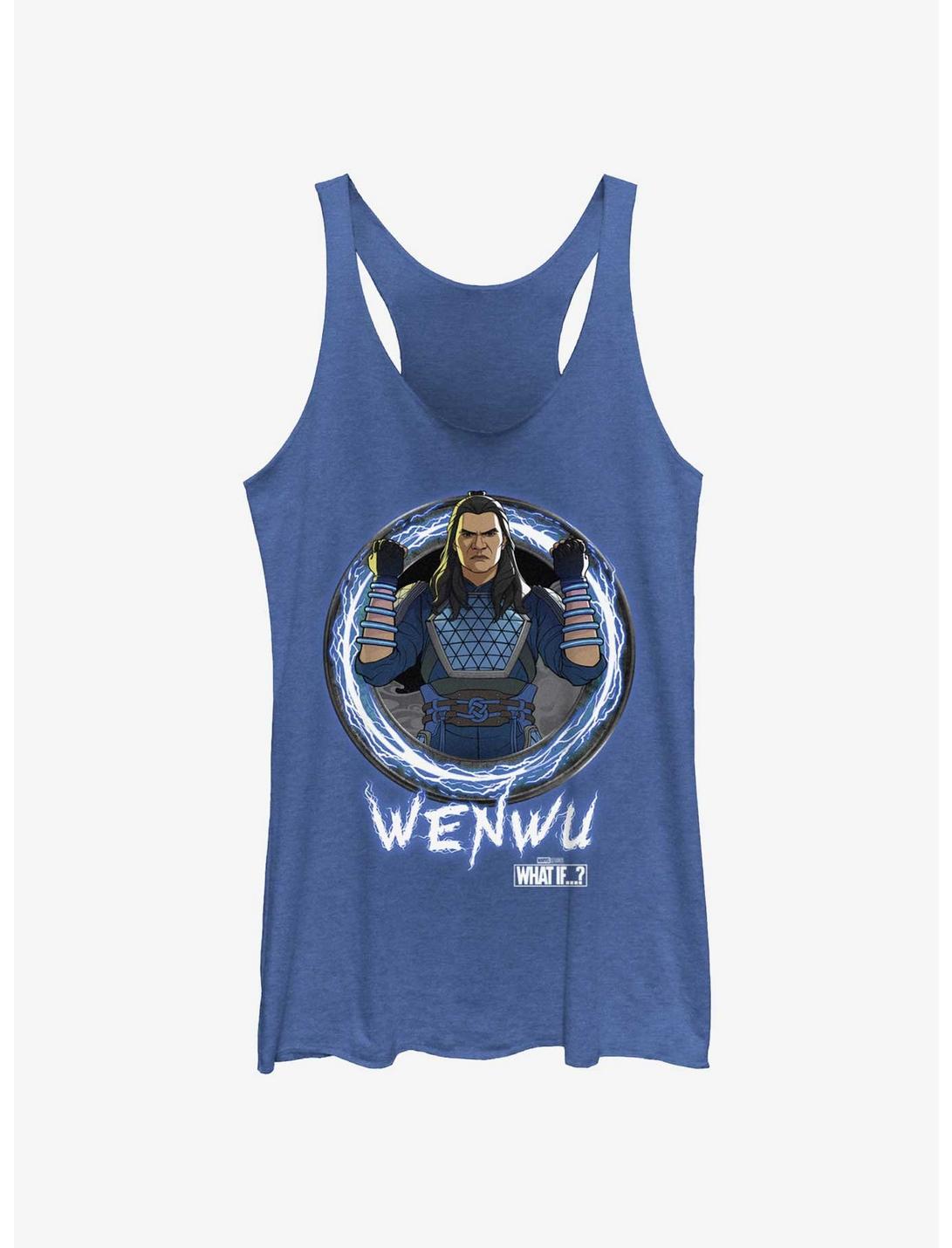 Marvel What If...? Wenwu Pose Womens Tank Top, ROY HTR, hi-res