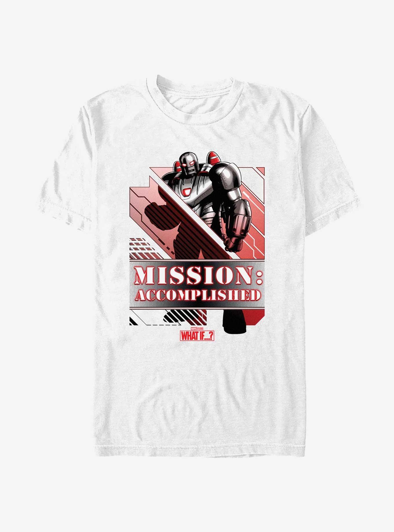 Marvel What If...? Mission Accomplished Hydra Stomper Mark 2 T-Shirt, WHITE, hi-res