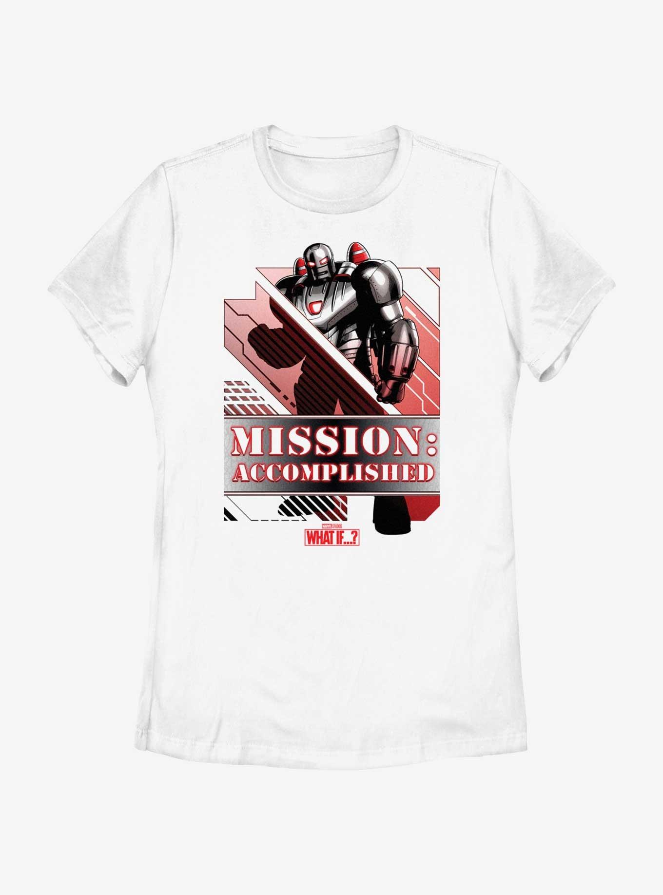 Marvel What If...? Mission Accomplished Hydra Stomper Mark 2 Womens T-Shirt, WHITE, hi-res