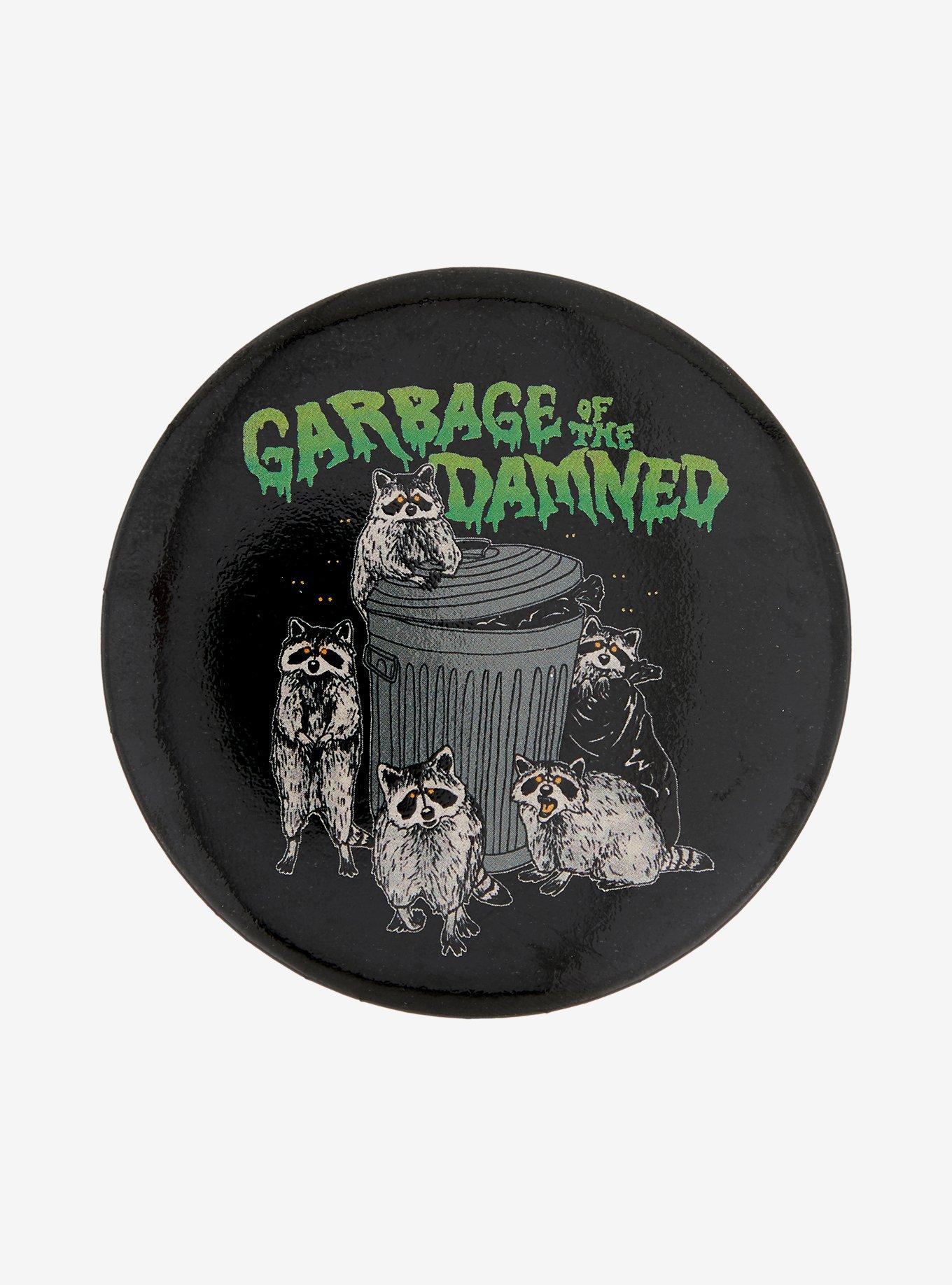 Raccoon Group Garbage 3 Inch Button