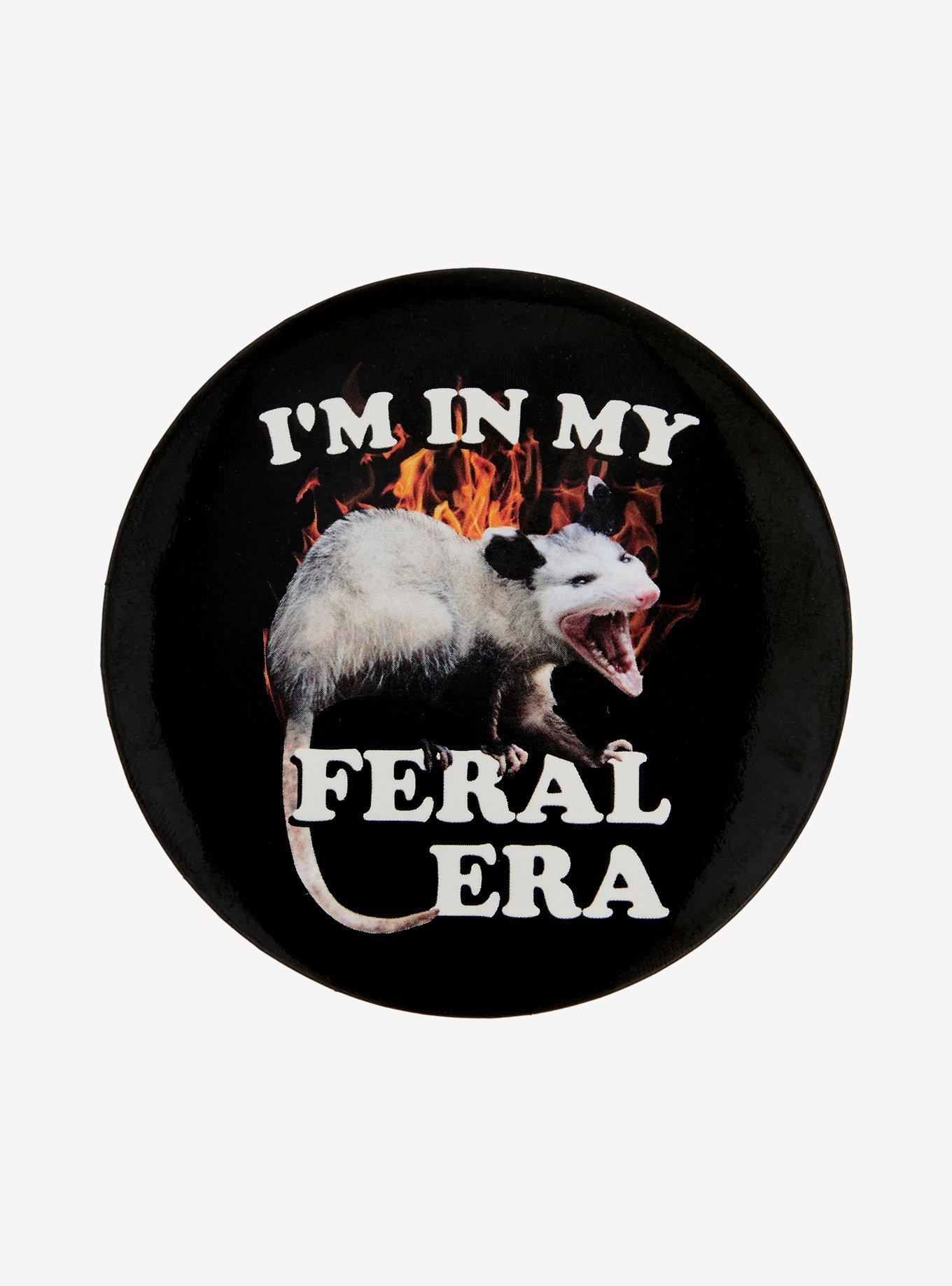 Possum Feral Era 3 Inch Button, , hi-res
