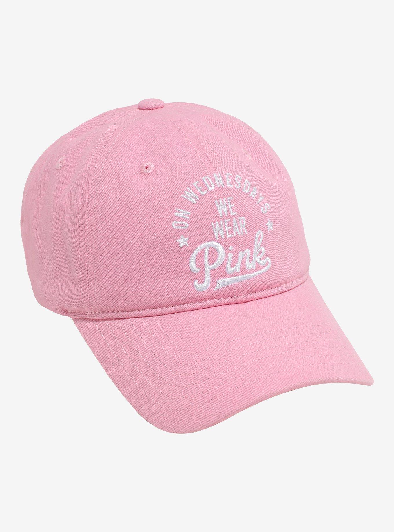 Mean Girls Wednesdays Wear Pink Dad Cap, , hi-res